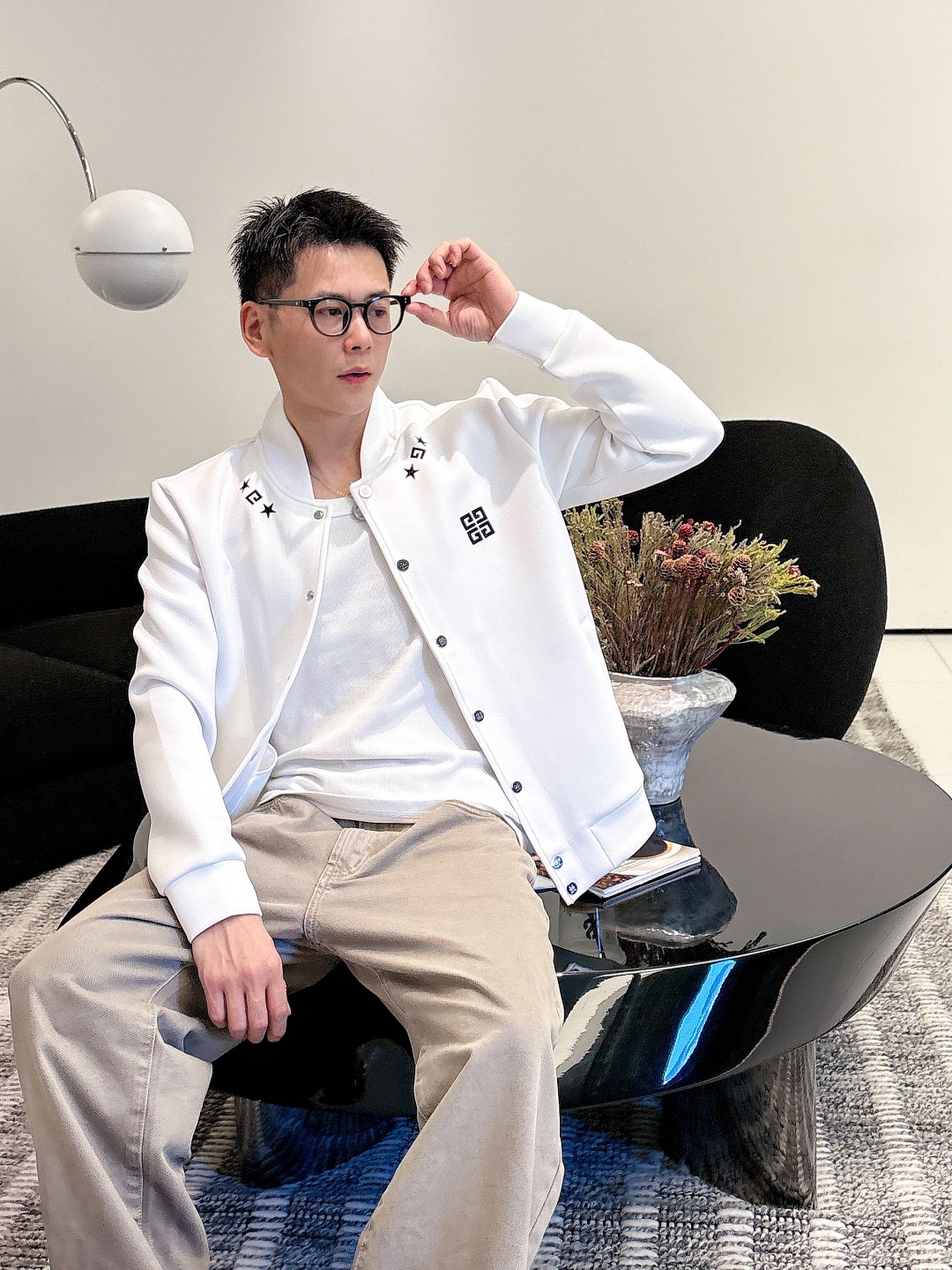 Givenchy Couple Jacket Black Couple Style M-l-xl