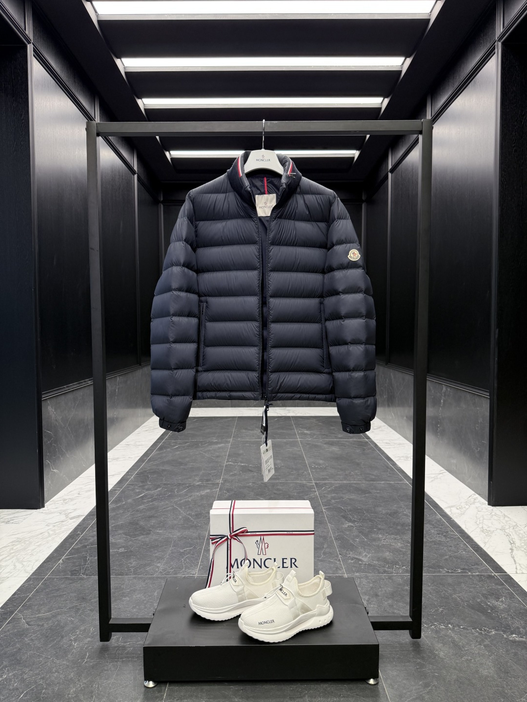Moncler Male Jacket Goose Down Black S-m-l