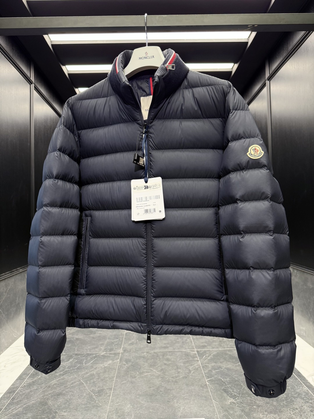 Moncler Male Jacket Goose Down Black S-m-l