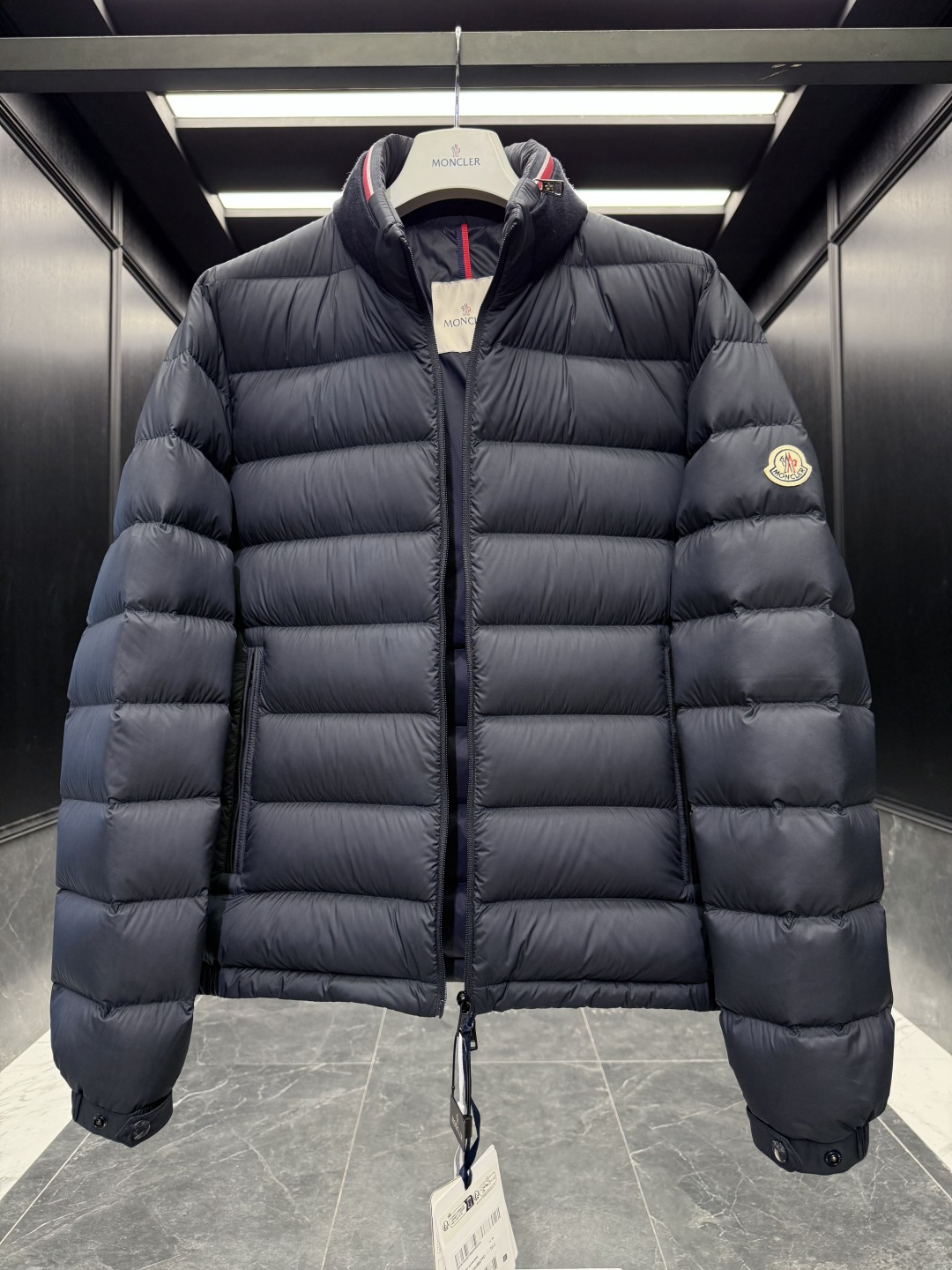 Moncler Male Jacket Goose Down Black S-m-l