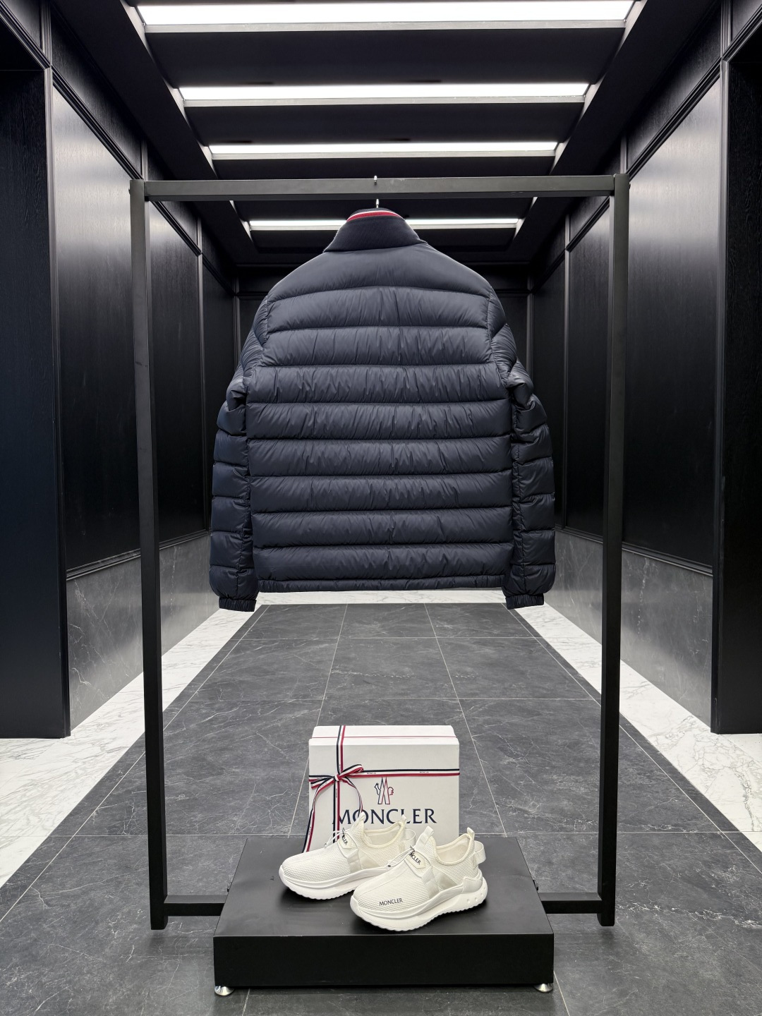 Moncler Male Jacket Goose Down Black S-m-l