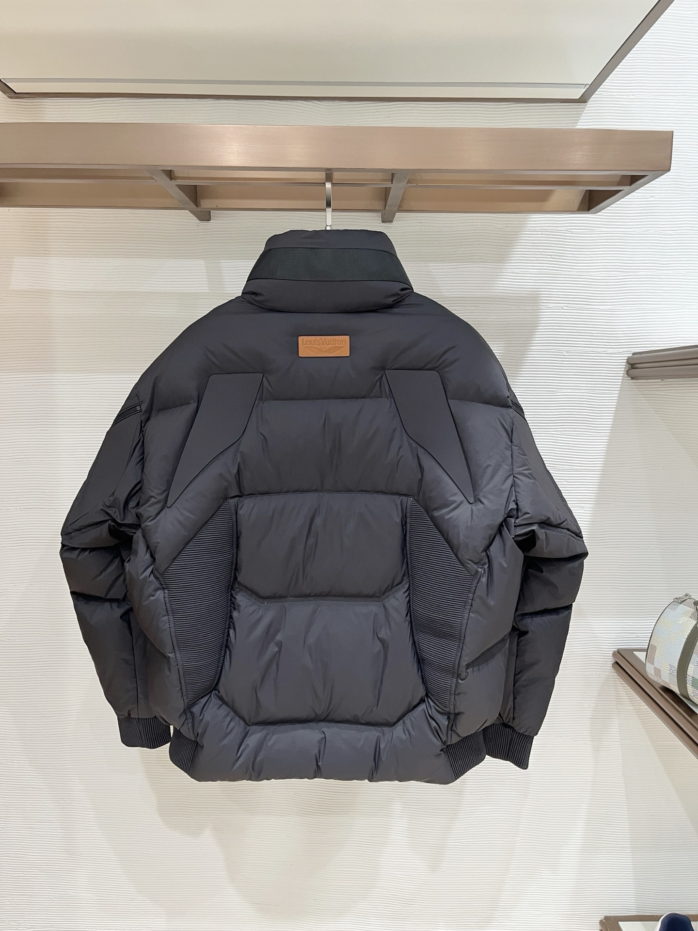 Louis Vuitton Male Down Jacket Goose Down Black S-l
