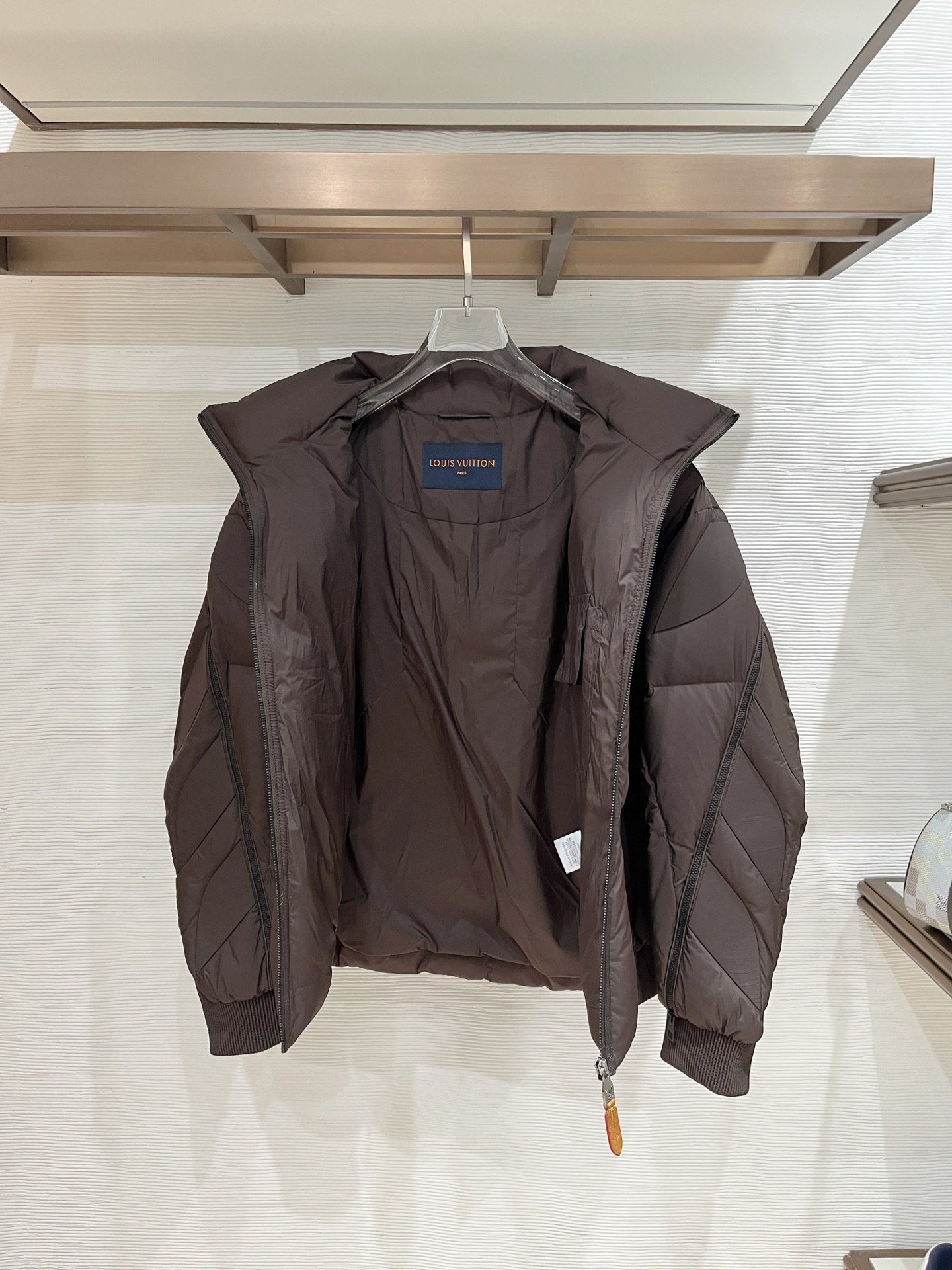 Louis Vuitton Male Down Jacket Goose Down Black S-l