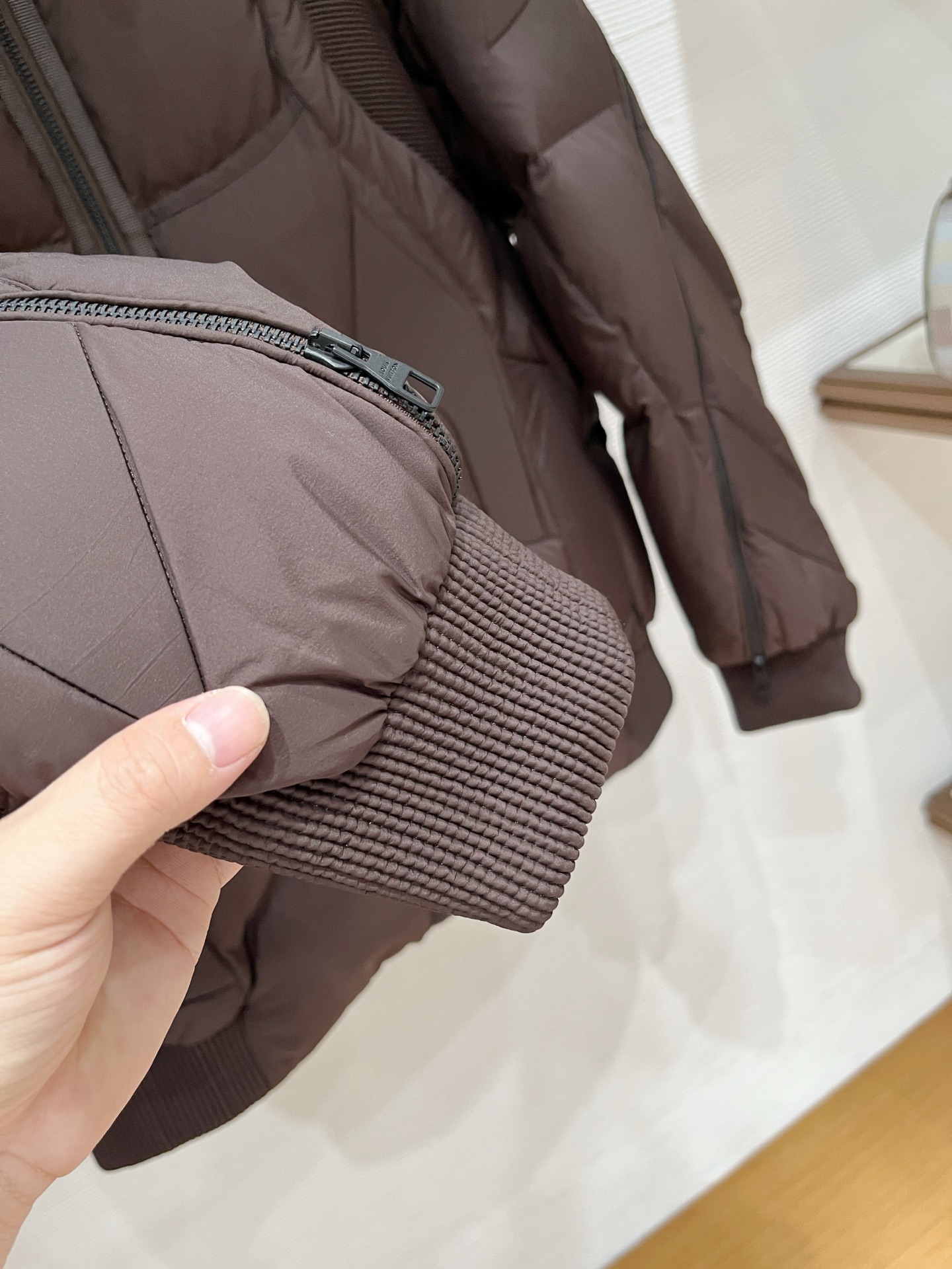 Louis Vuitton Male Down Jacket Goose Down Black S-l