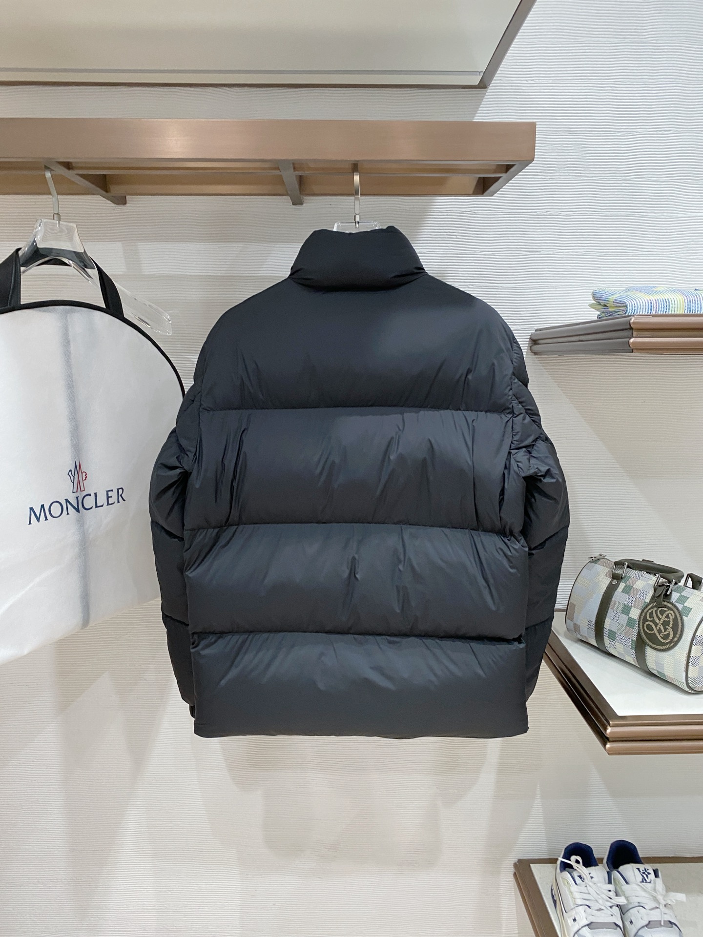 Moncler Male Jacket Goose Down Black S-m-l