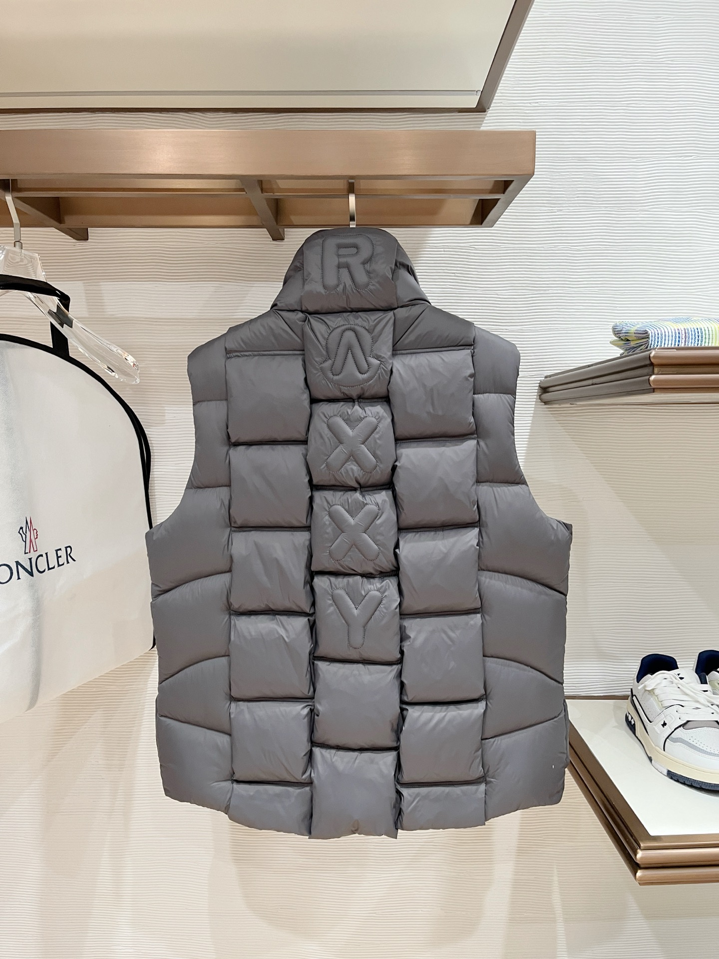Moncler Female Down Vest Black Couple Style S-m-l