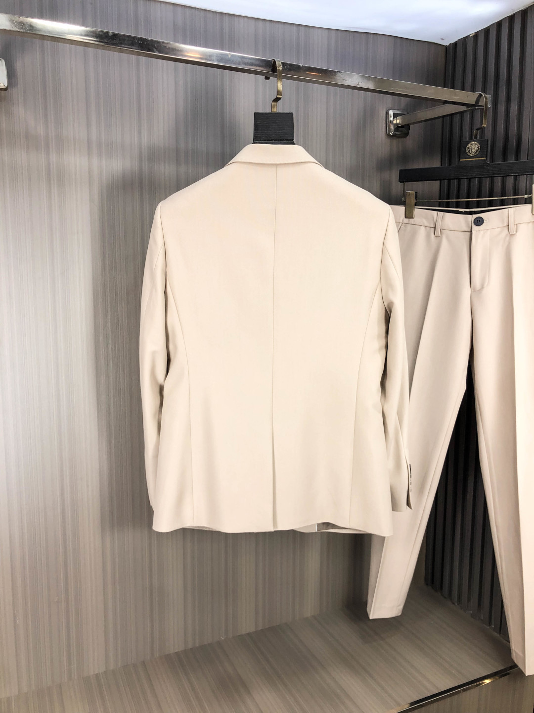 Dior Male Basic Clothing Cotton Gray Slim Fit L-175130