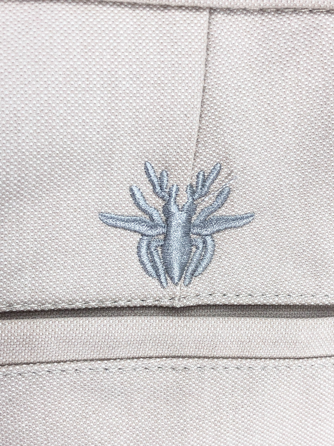 Dior Male Basic Clothing Cotton Gray Slim Fit L-175130