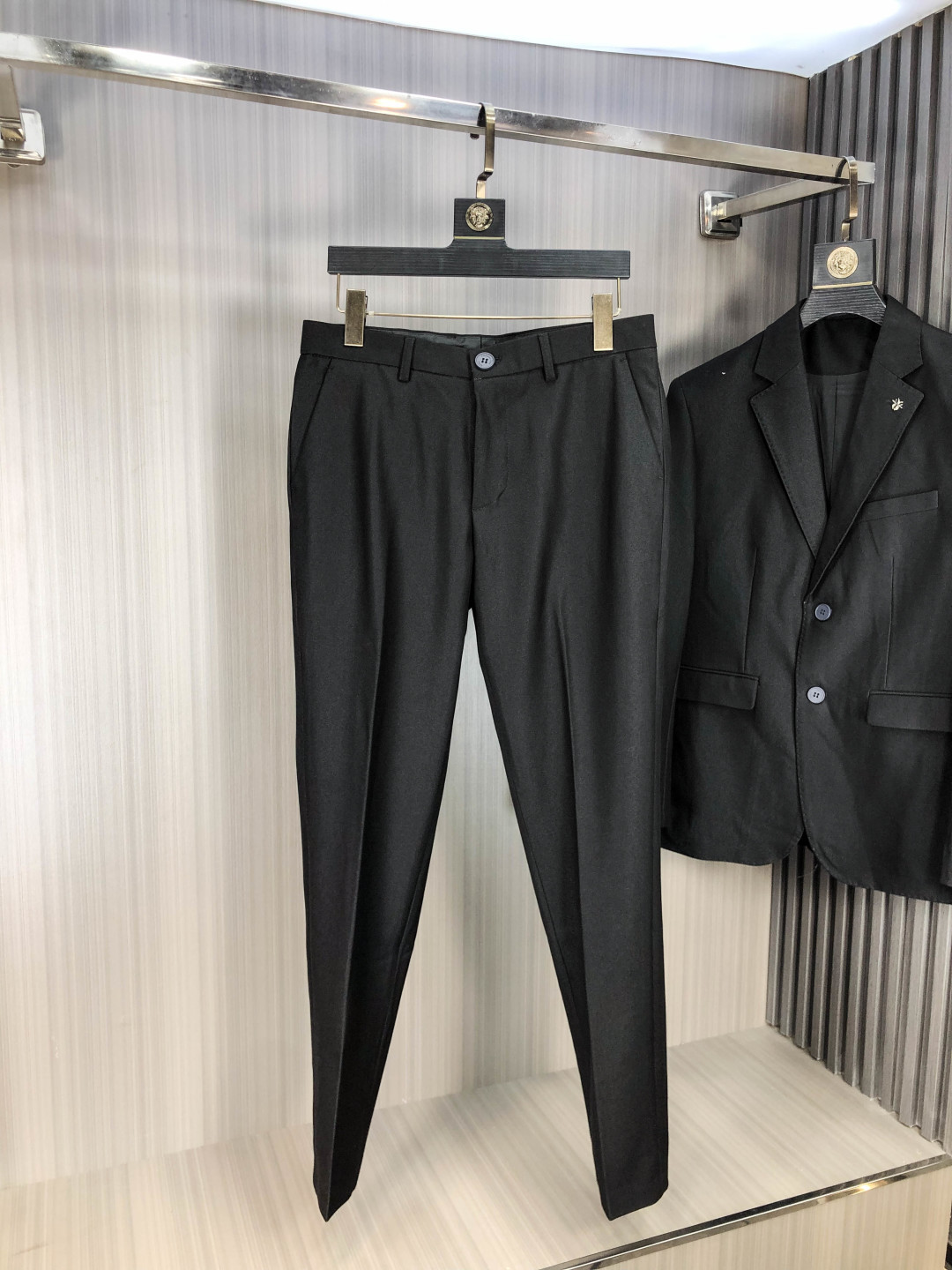 Dior Male Basic Clothing Cotton Gray Slim Fit L-175130