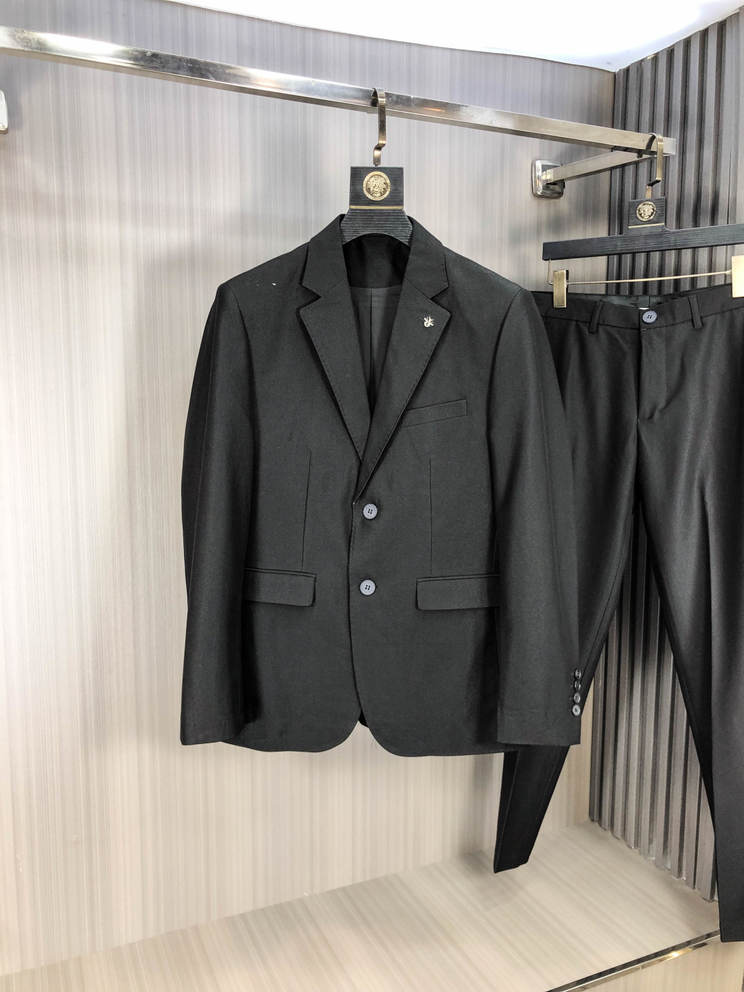 Dior Male Basic Clothing Cotton Gray Slim Fit L-175130