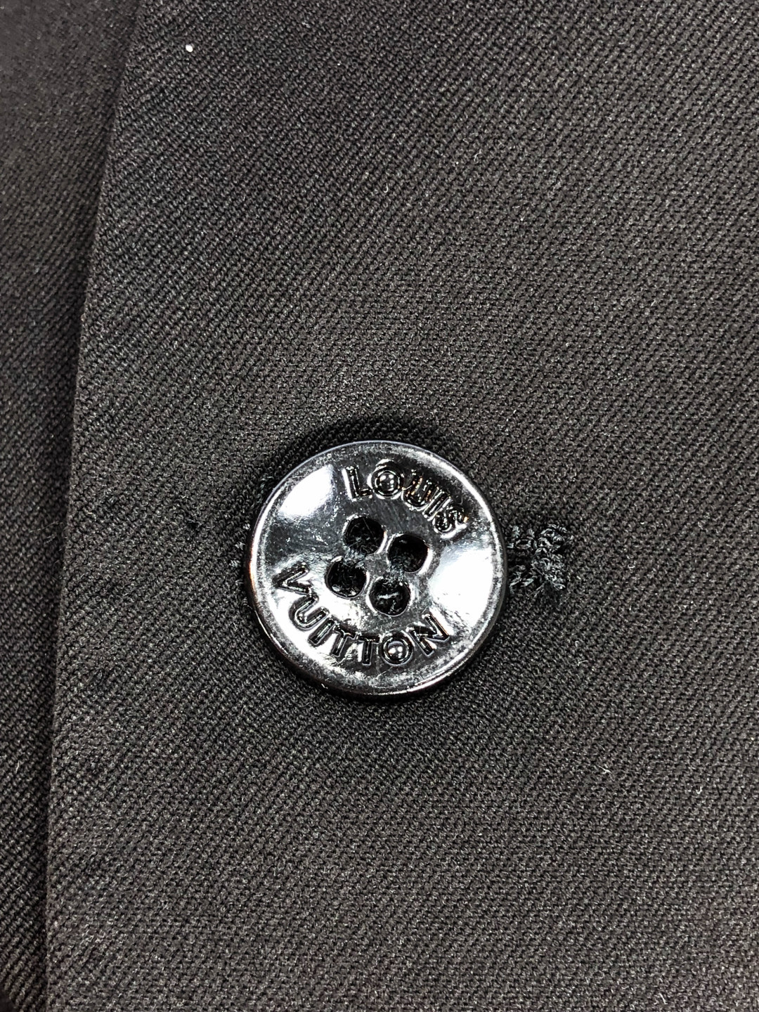 Louis Vuitton Male Basic Clothing Cotton Gray Slim Fit L-175130