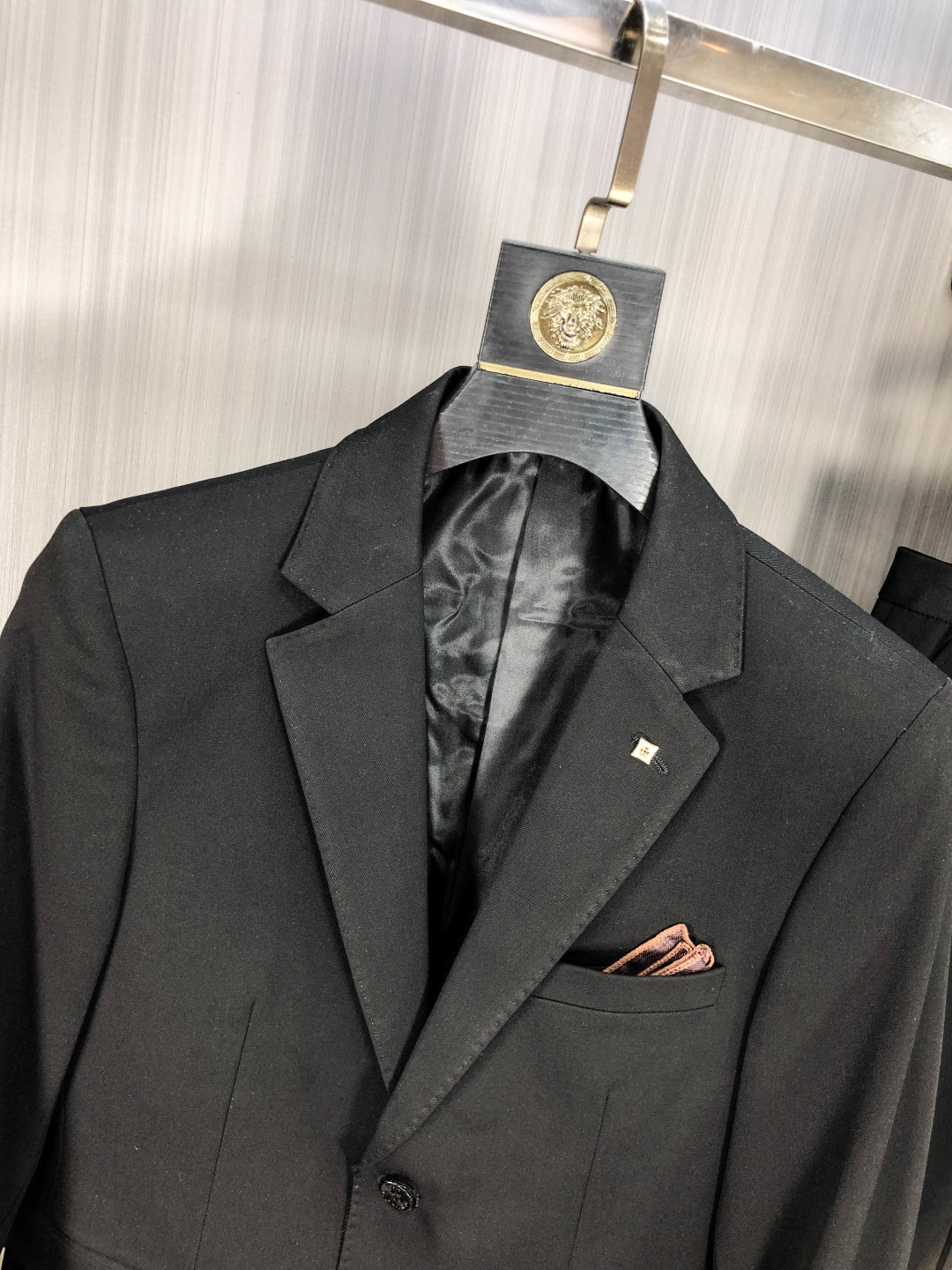 Louis Vuitton Male Basic Clothing Cotton Gray Slim Fit L-175130