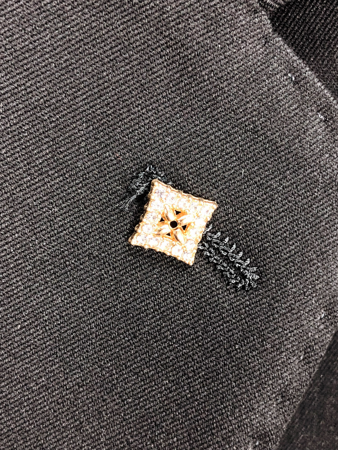 Louis Vuitton Male Basic Clothing Cotton Gray Slim Fit L-175130