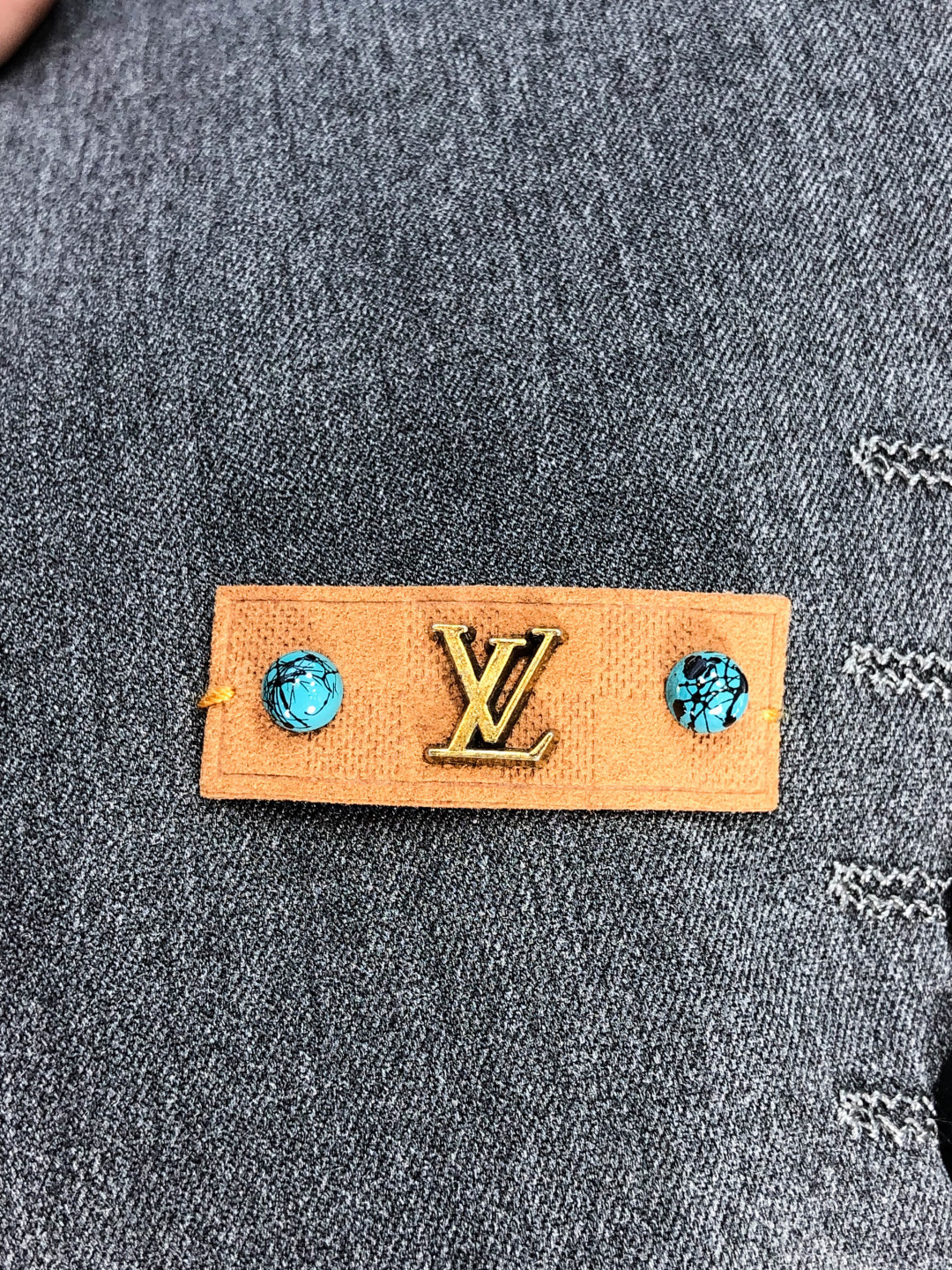 Louis Vuitton Male Basic Clothing Cotton Gray Slim Fit L-175130