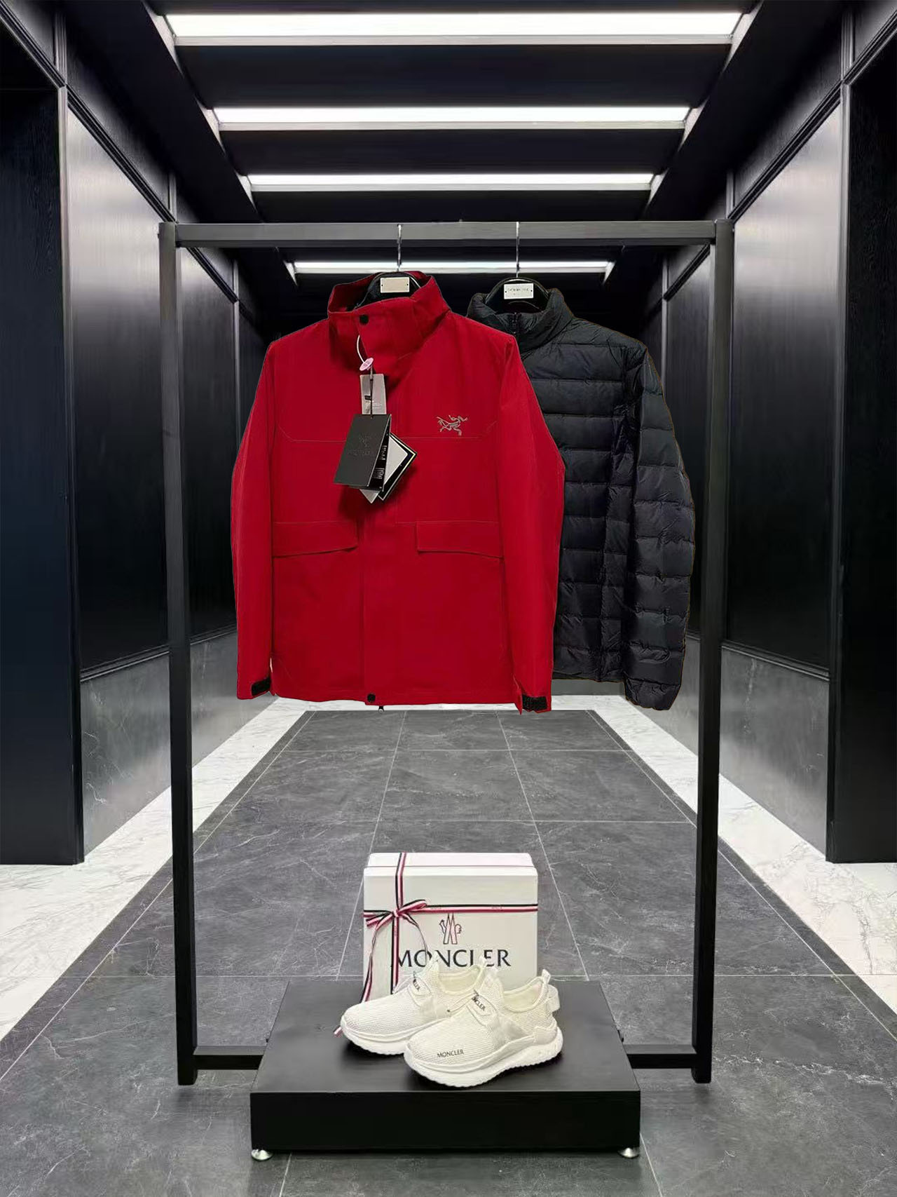 Arcteryx Down Jacket Goose Down Hooded M-l-xxxl