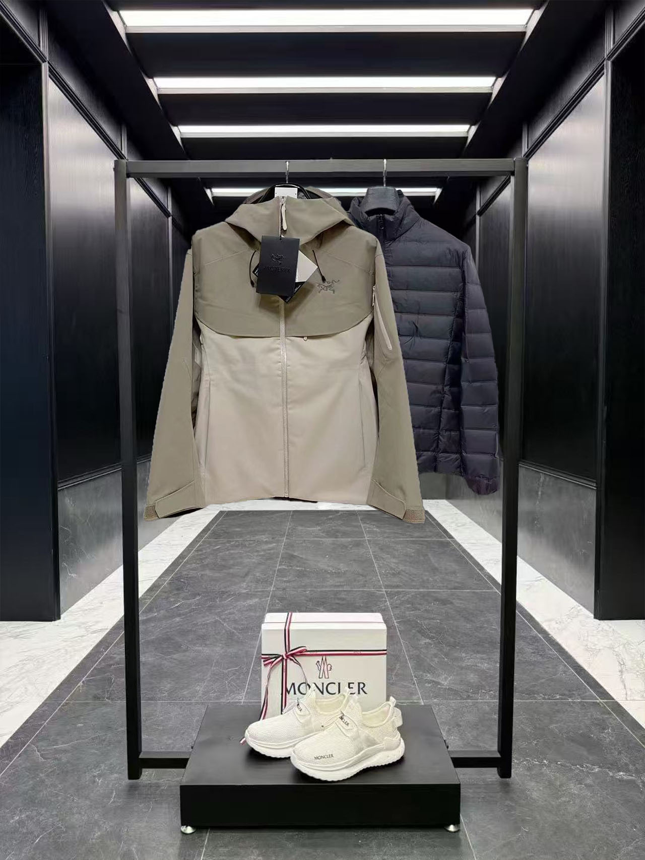 Arcteryx Down Jacket Goose Down Hooded M-l-xxxl