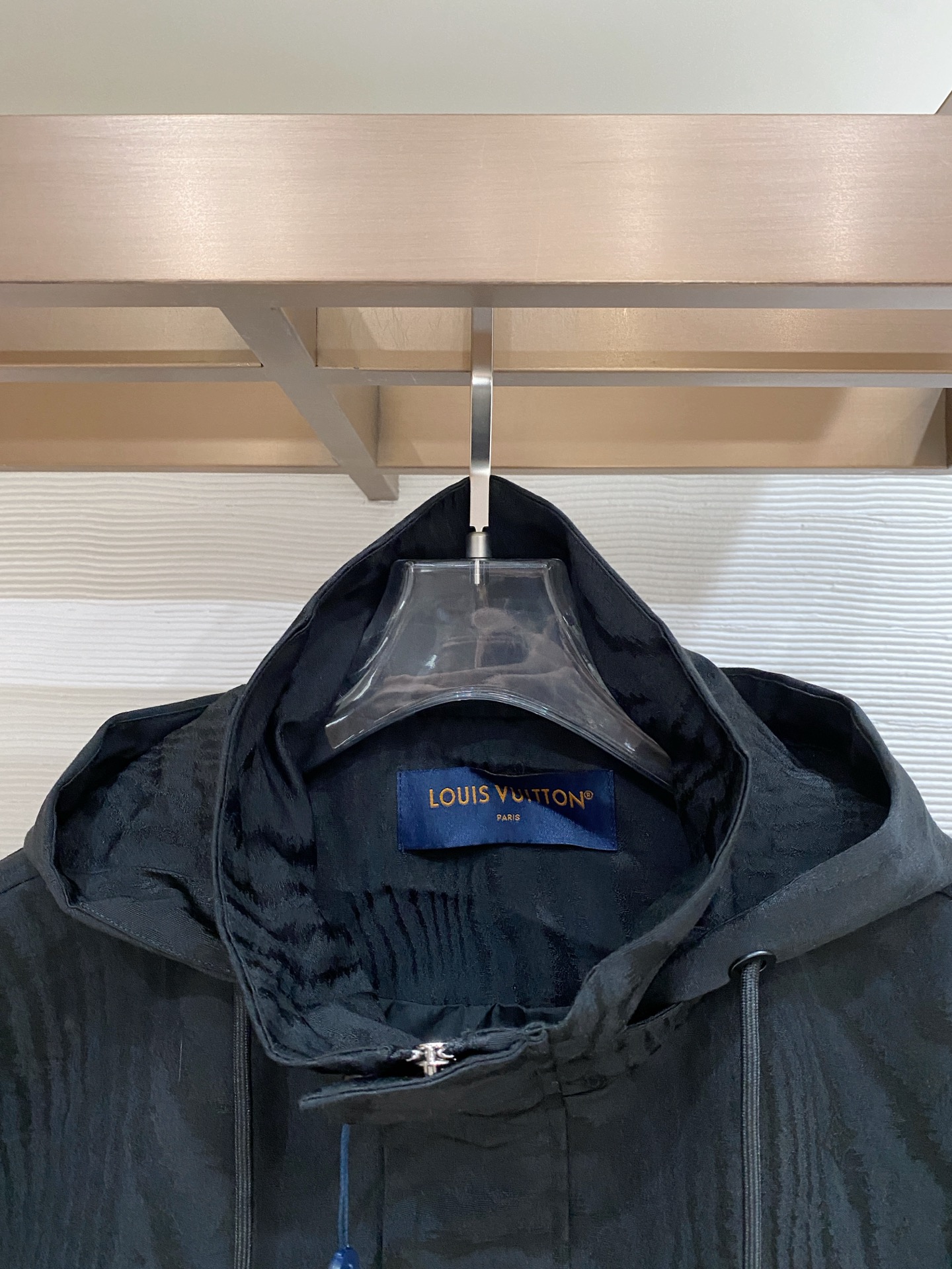 Louis Vuitton Male Jacket Black Couple Style S-m-l-xl