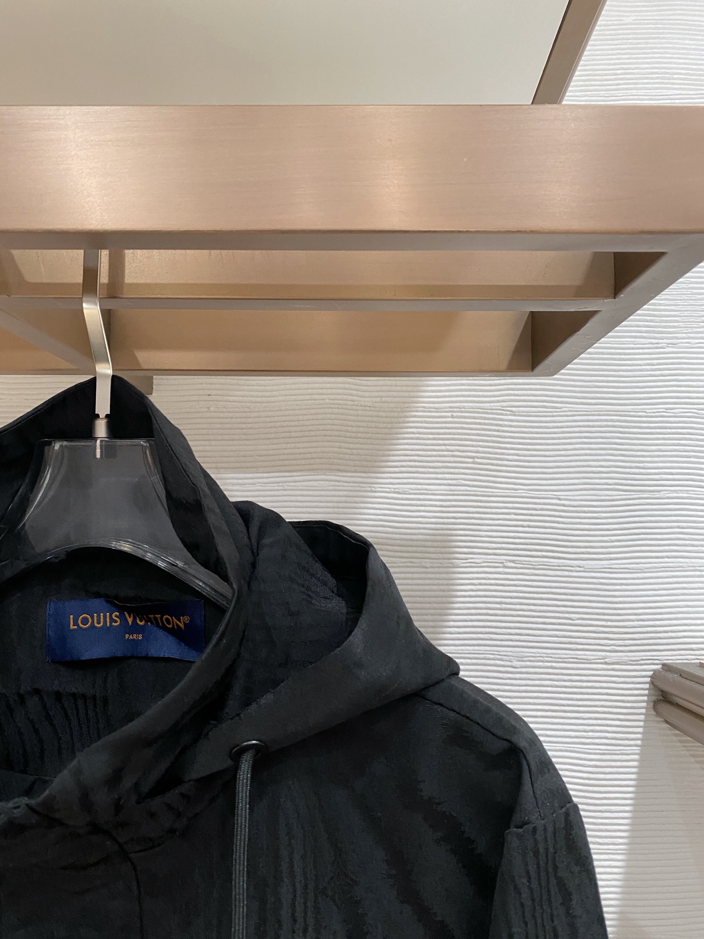 Louis Vuitton Male Jacket Black Couple Style S-m-l-xl