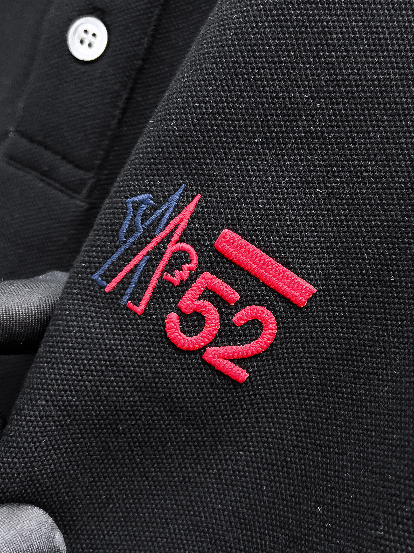 Moncler Male Basic Clothing Cotton Black S-m-l-xl-xxl