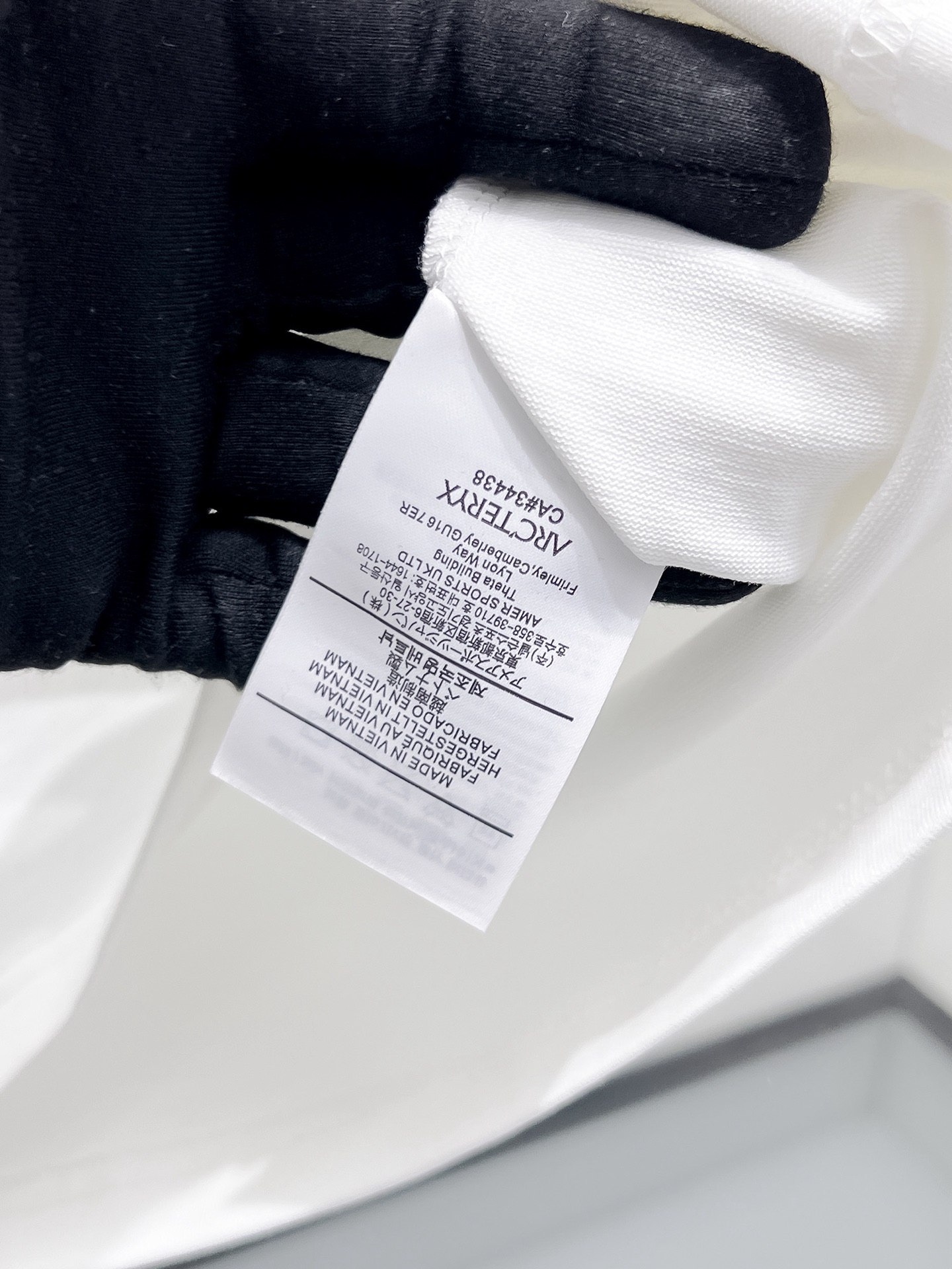 Arcteryx Basic Clothing Cotton Black S-m-l-xl