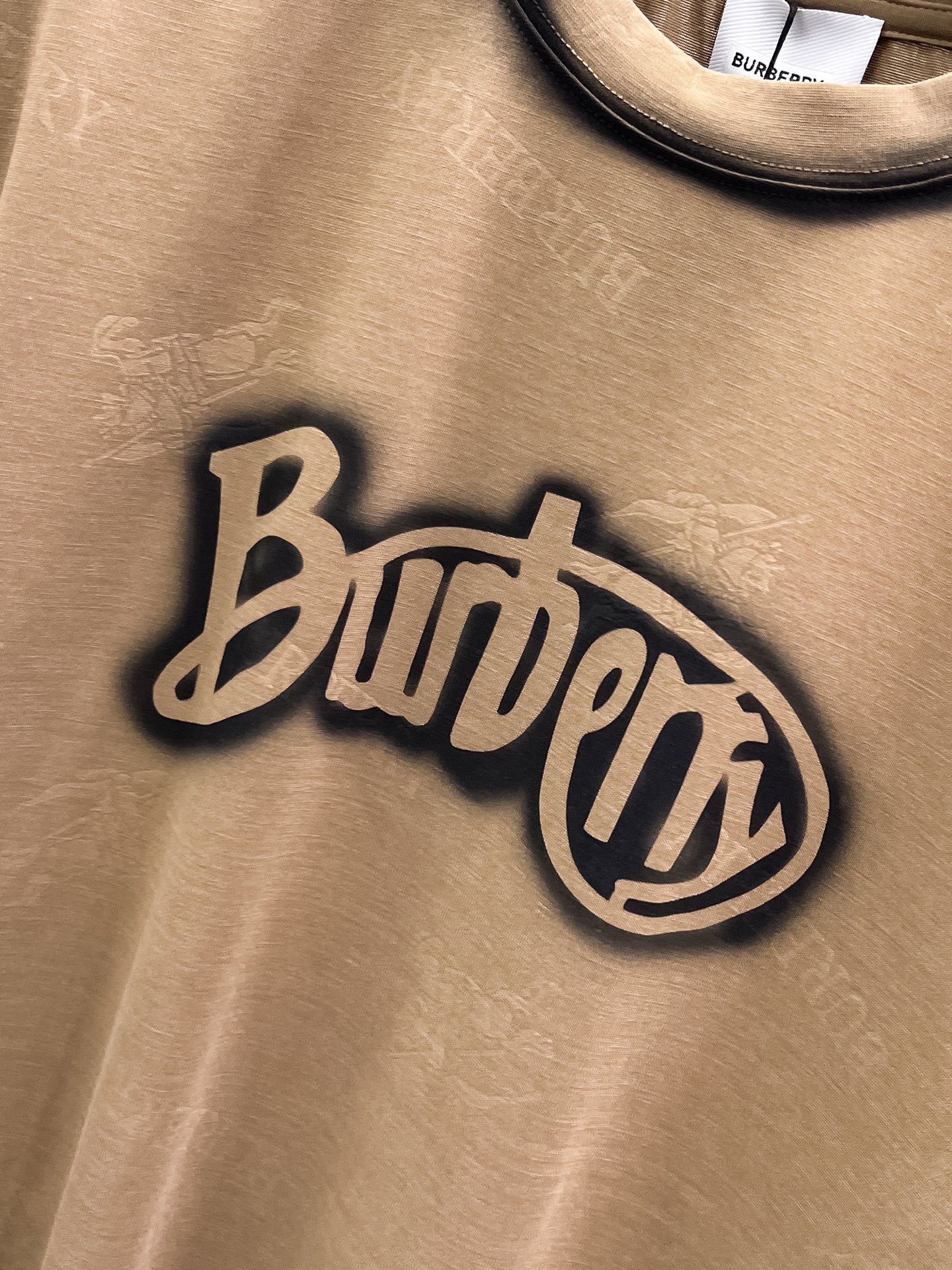 Burberry Basic Clothing Cotton Black S-m-l-xl