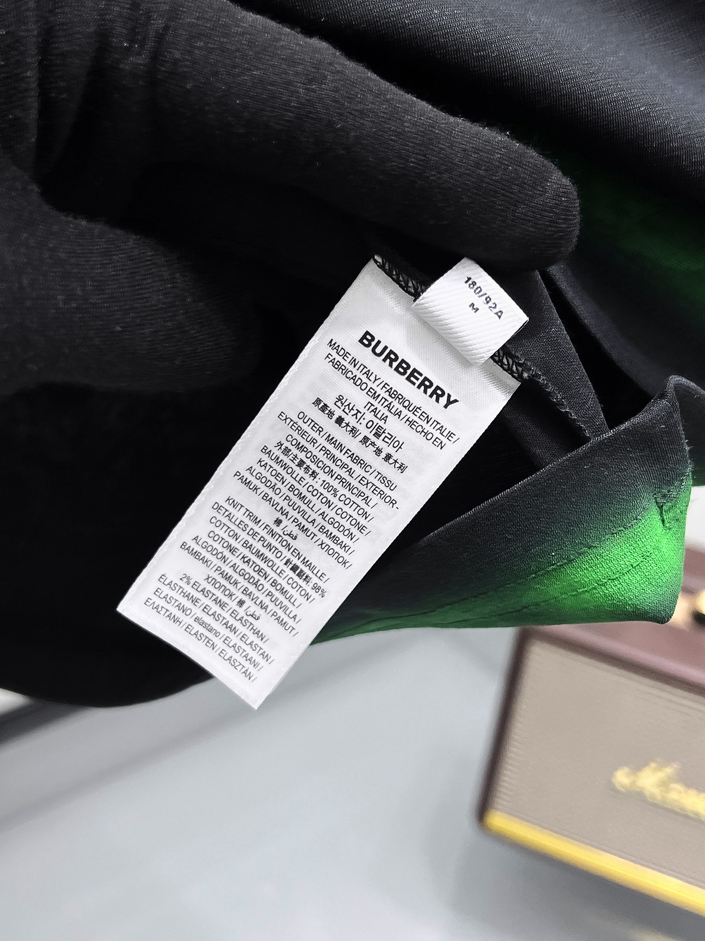 Burberry Basic Clothing Cotton Black S-m-l-xl