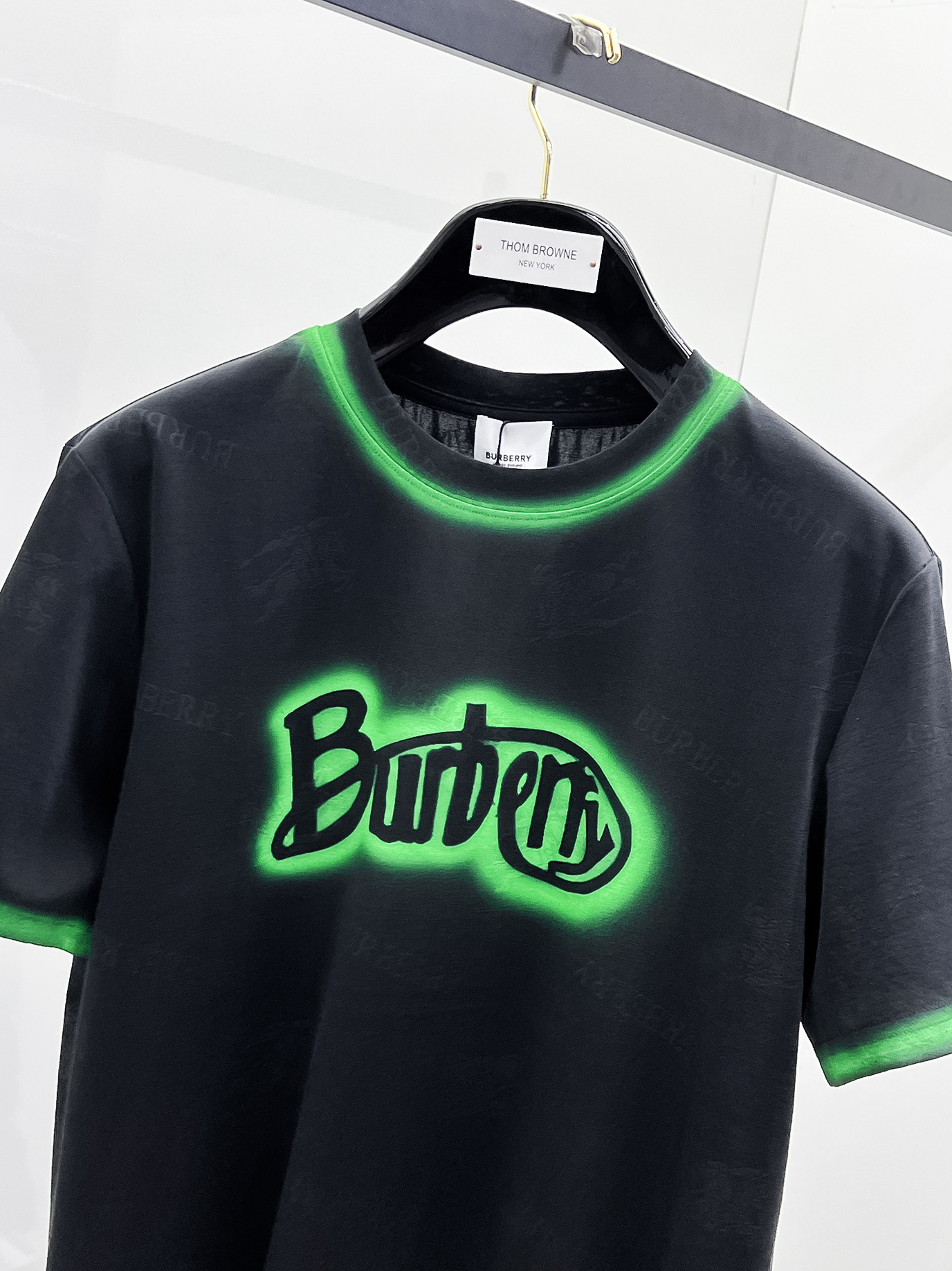 Burberry Basic Clothing Cotton Black S-m-l-xl