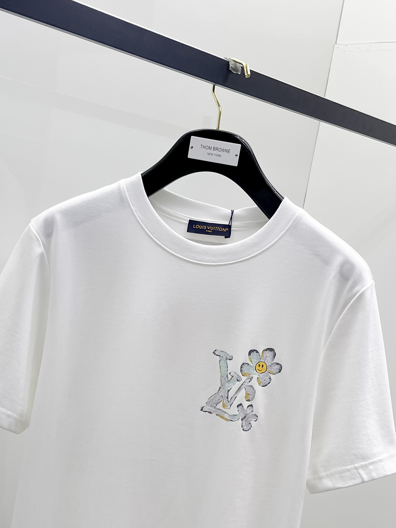 Louis Vuitton Basic Clothing Cotton Black S-m-l-xl