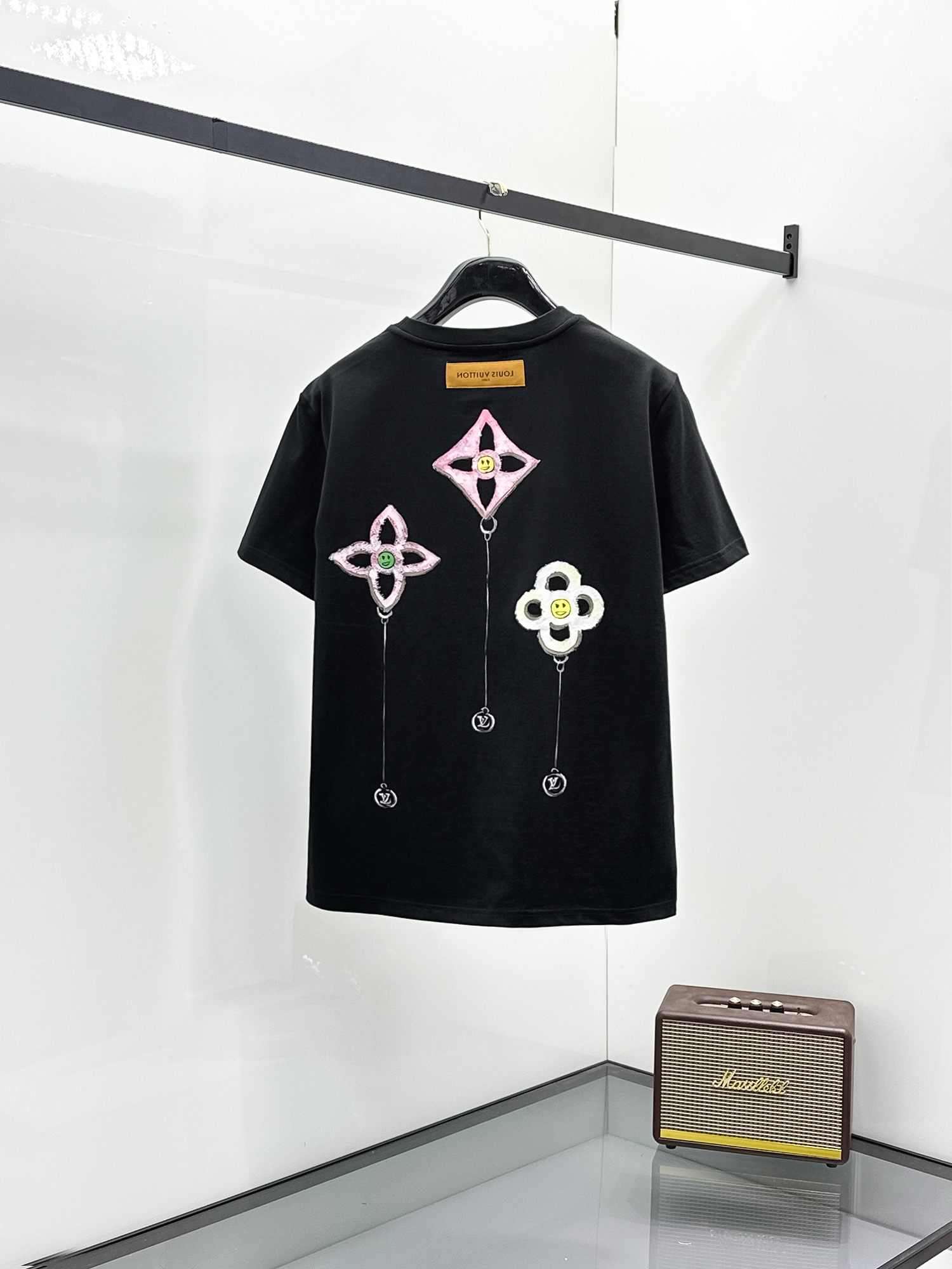 Louis Vuitton Basic Clothing Cotton Black S-m-l-xl