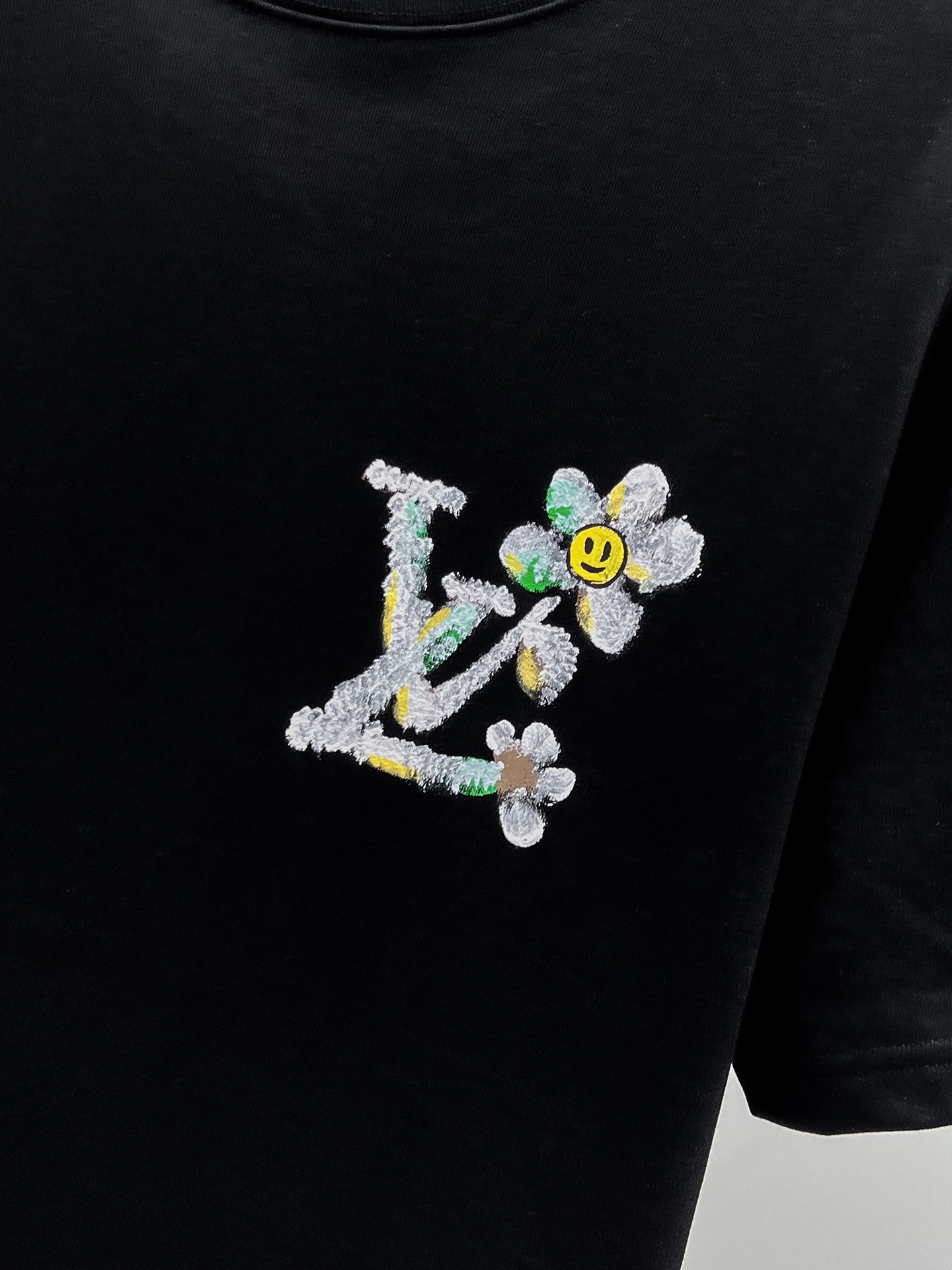 Louis Vuitton Basic Clothing Cotton Black S-m-l-xl