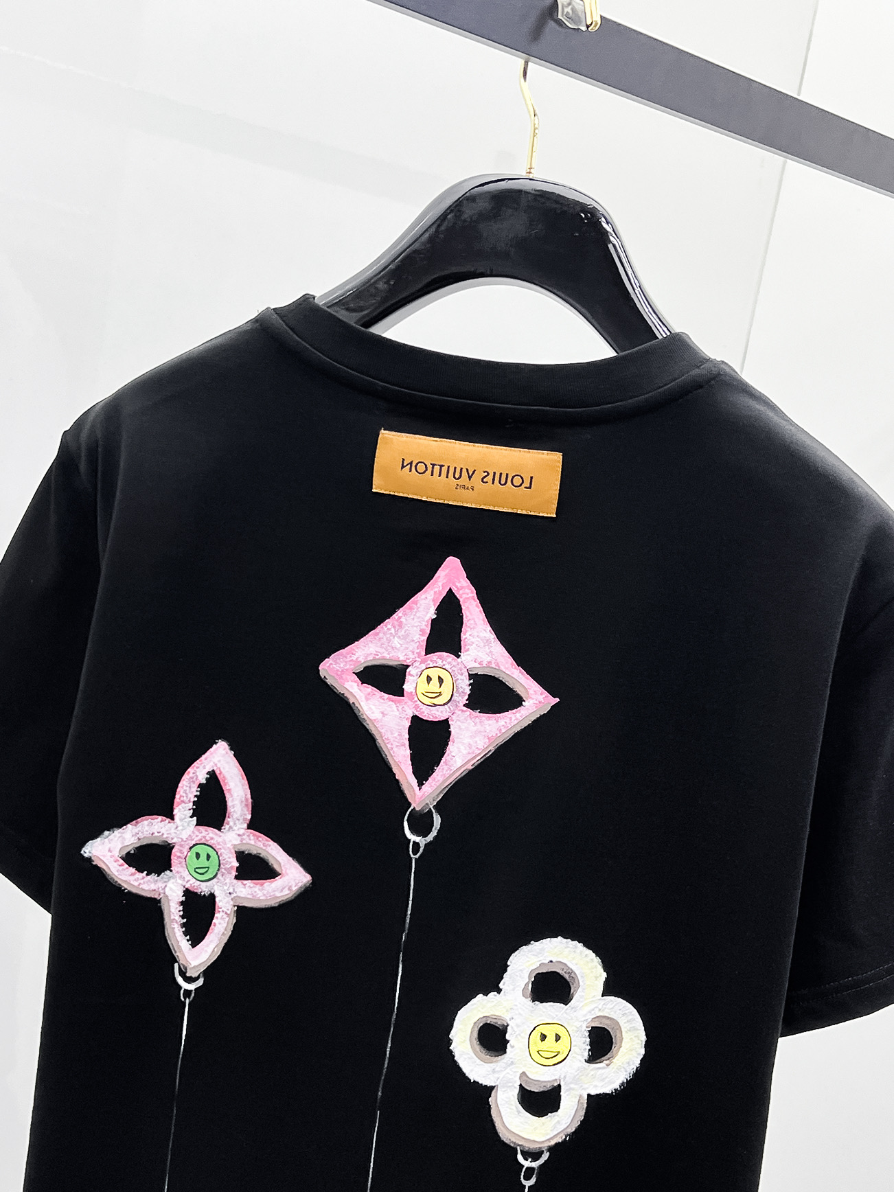 Louis Vuitton Basic Clothing Cotton Black S-m-l-xl