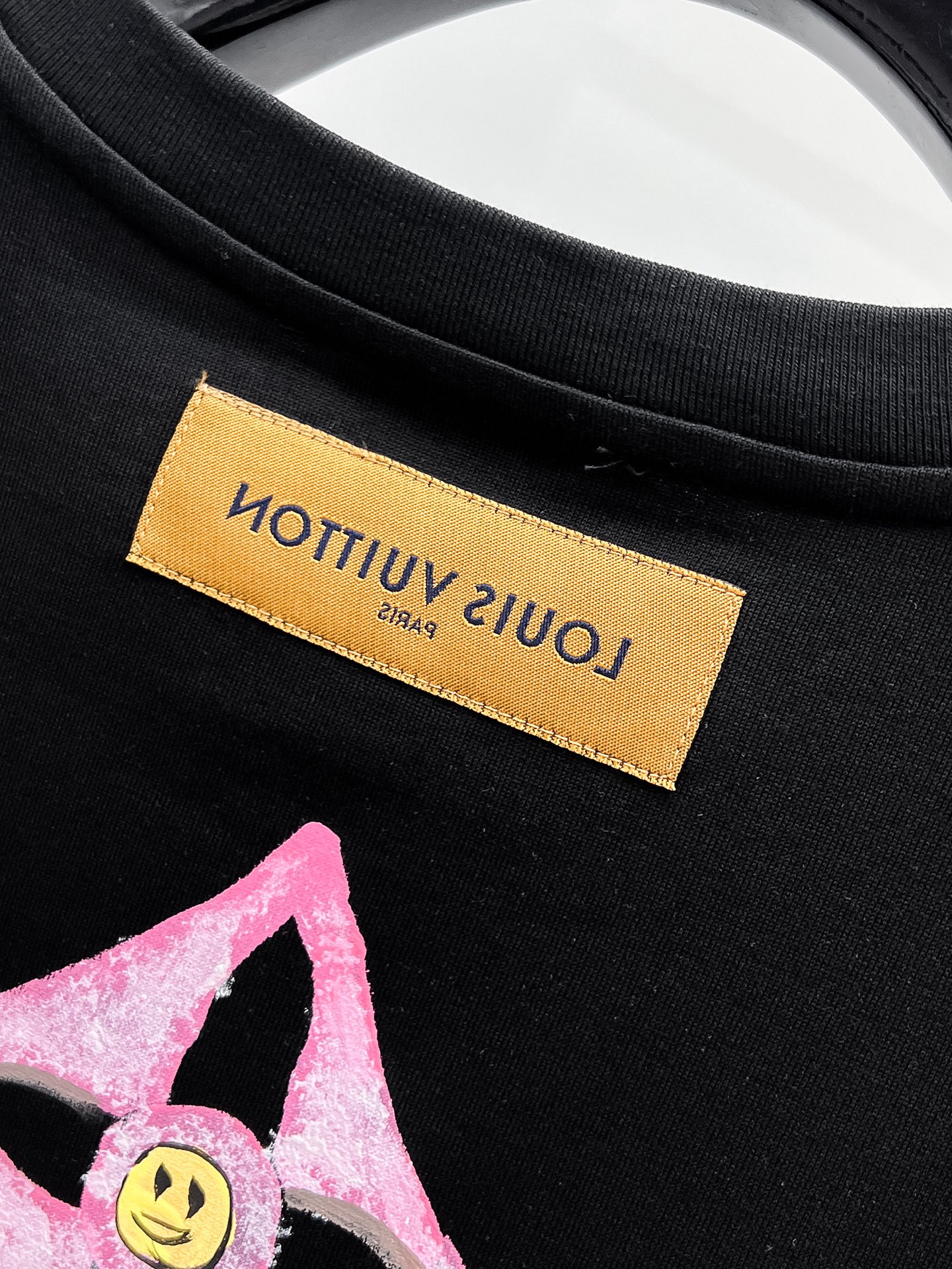 Louis Vuitton Basic Clothing Cotton Black S-m-l-xl