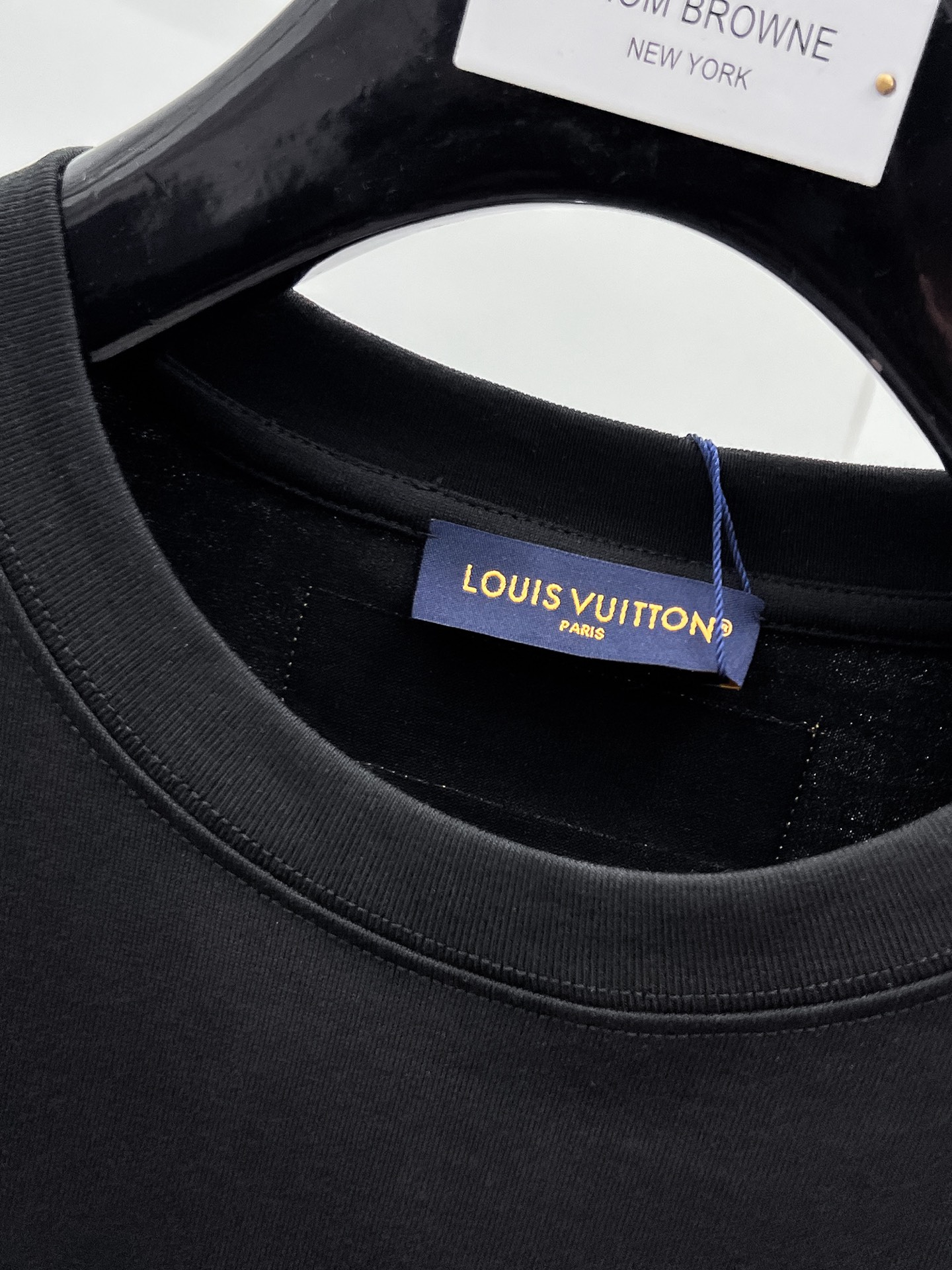 Louis Vuitton Basic Clothing Cotton Black S-m-l-xl