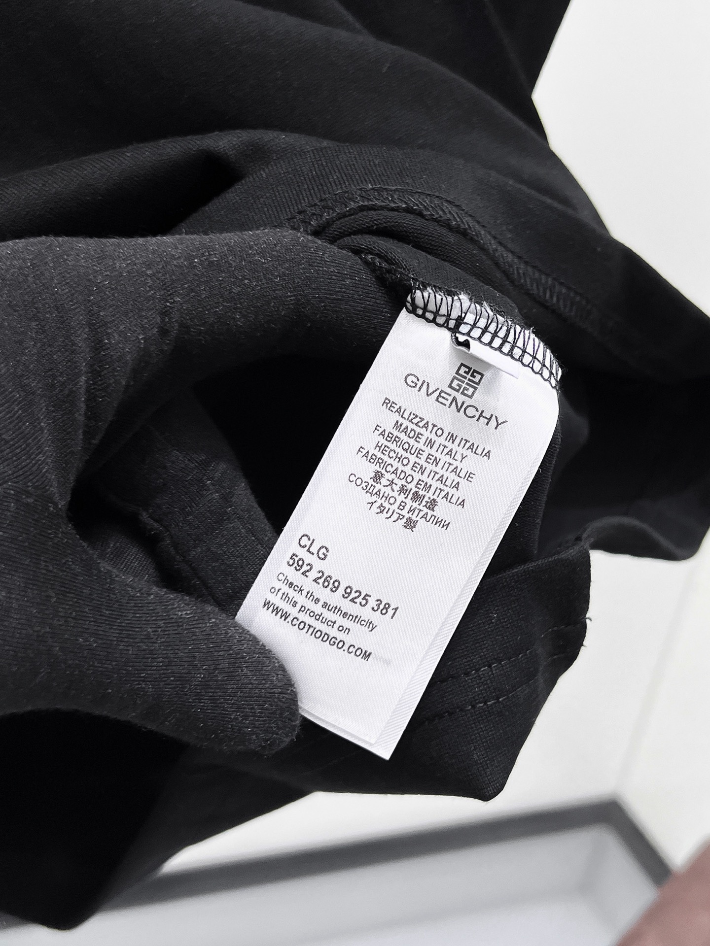 Givenchy Basic Clothing Cotton Black S-m-l-xl