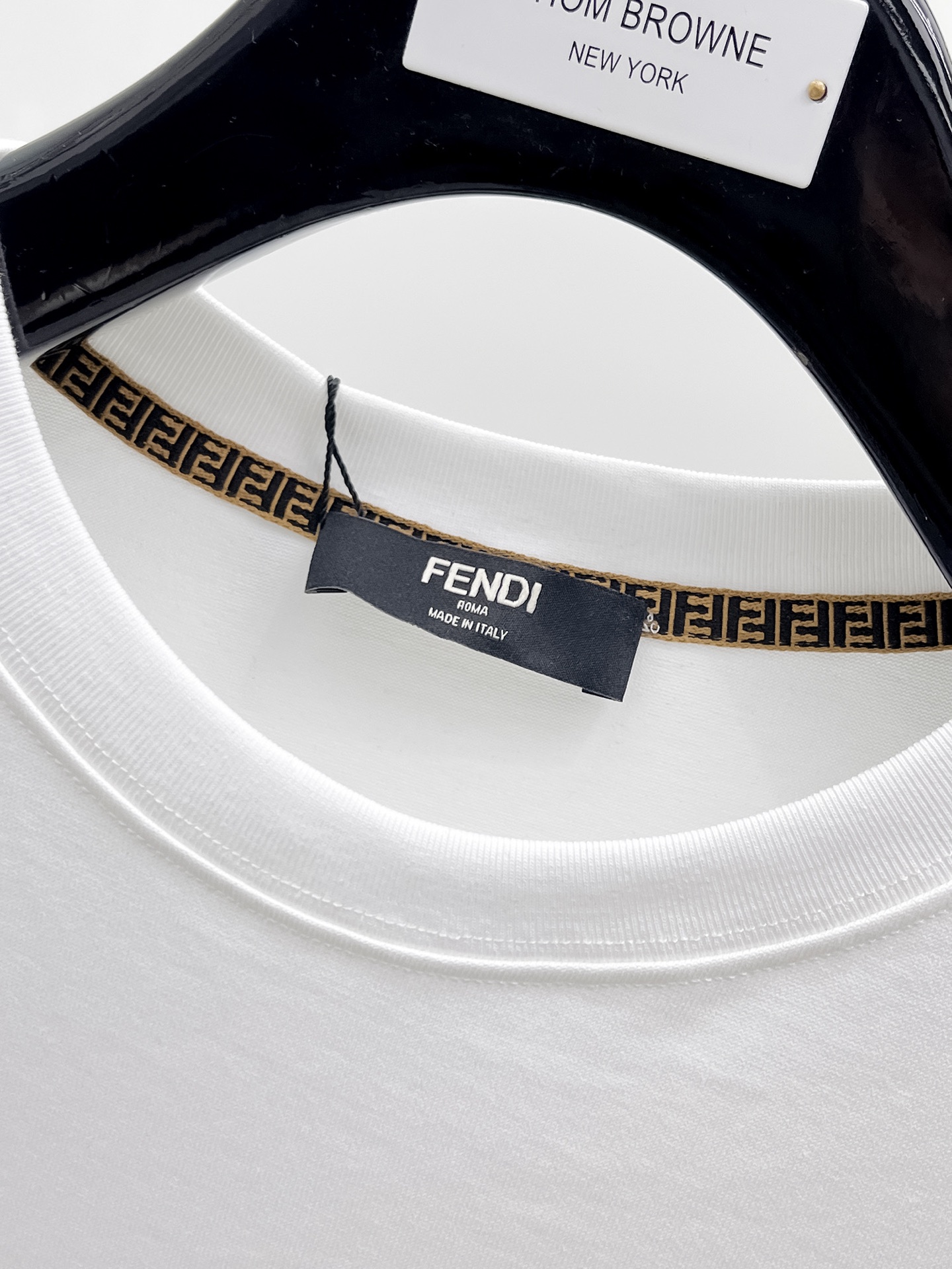 Fendi Basic Clothing Cotton Black S-m-l-xl