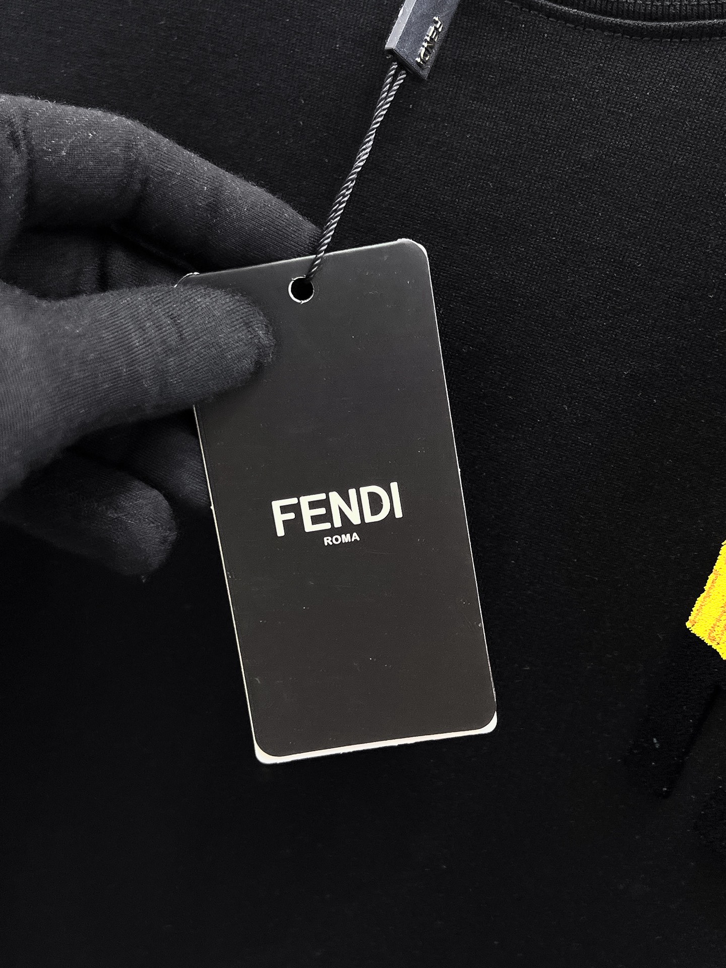 Fendi Basic Clothing Cotton Black S-m-l-xl