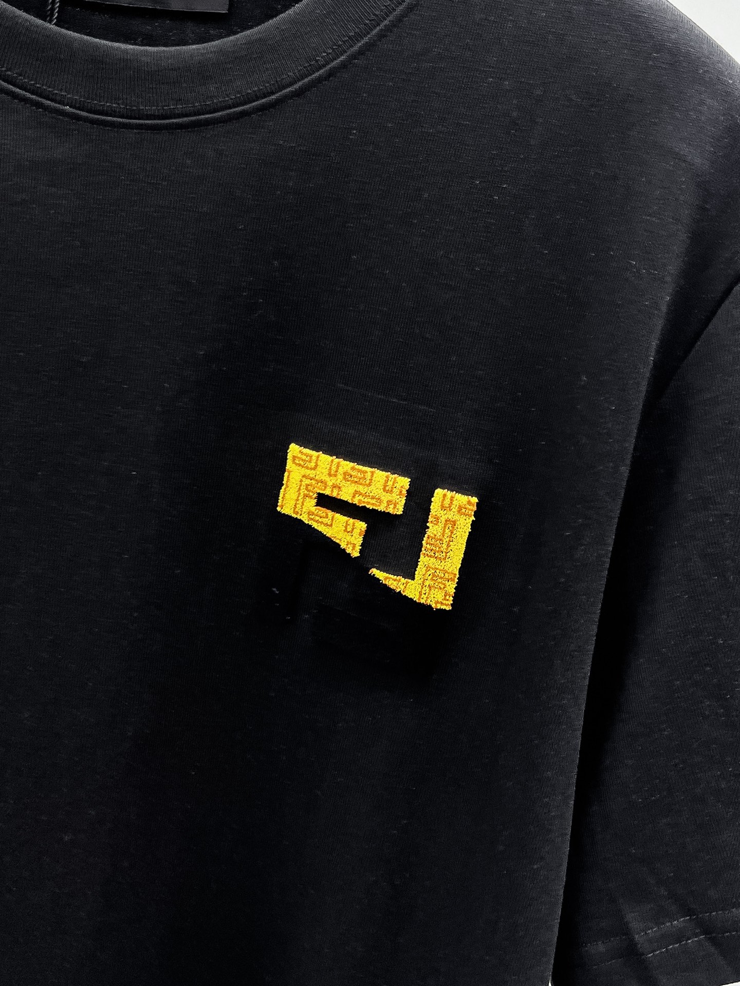 Fendi Basic Clothing Cotton Black S-m-l-xl