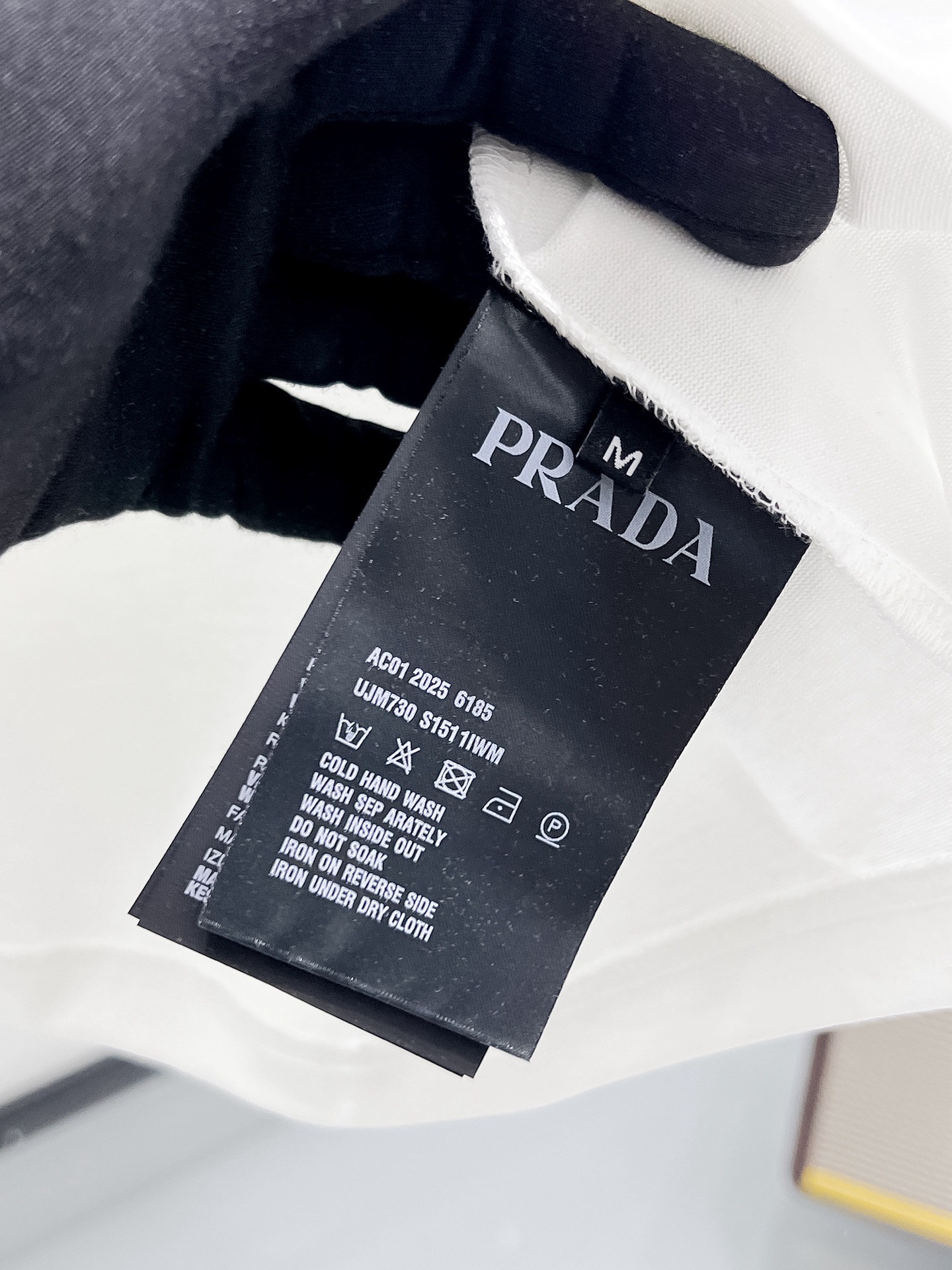 Prada Basic Clothing Cotton Black S-m-l-xl