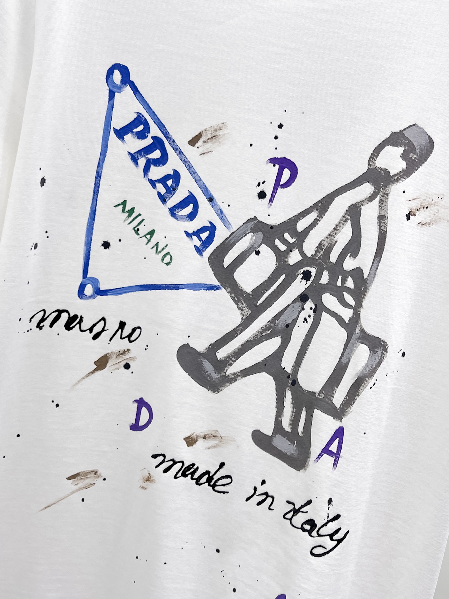 Prada Basic Clothing Cotton Black S-m-l-xl