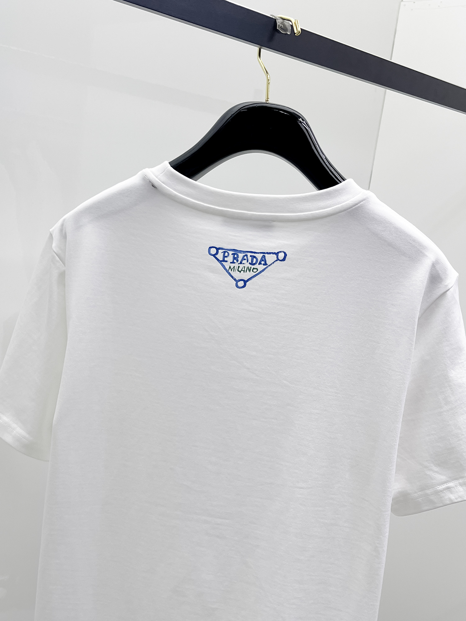 Prada Basic Clothing Cotton Black S-m-l-xl