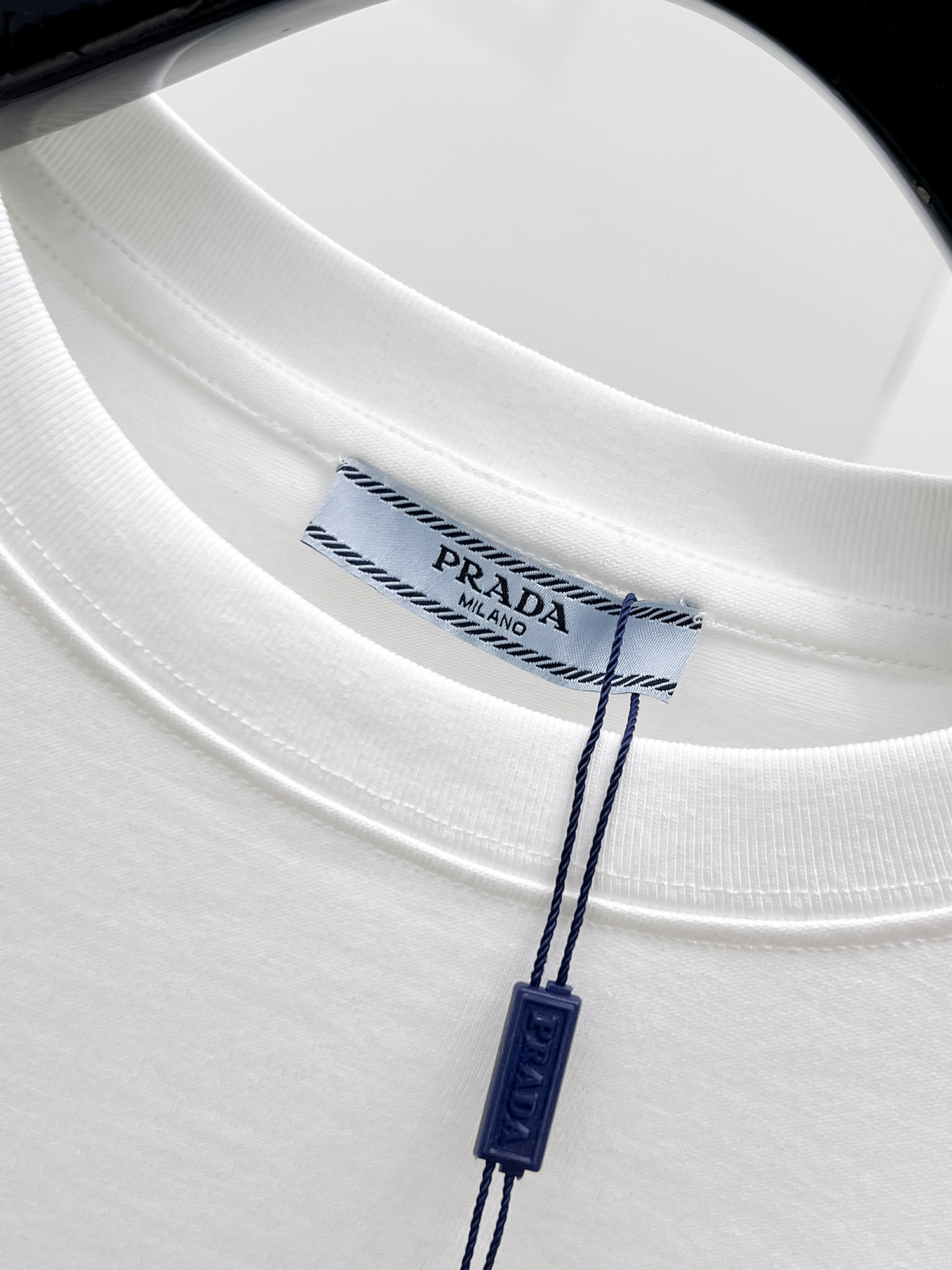 Prada Basic Clothing Cotton Black S-m-l-xl