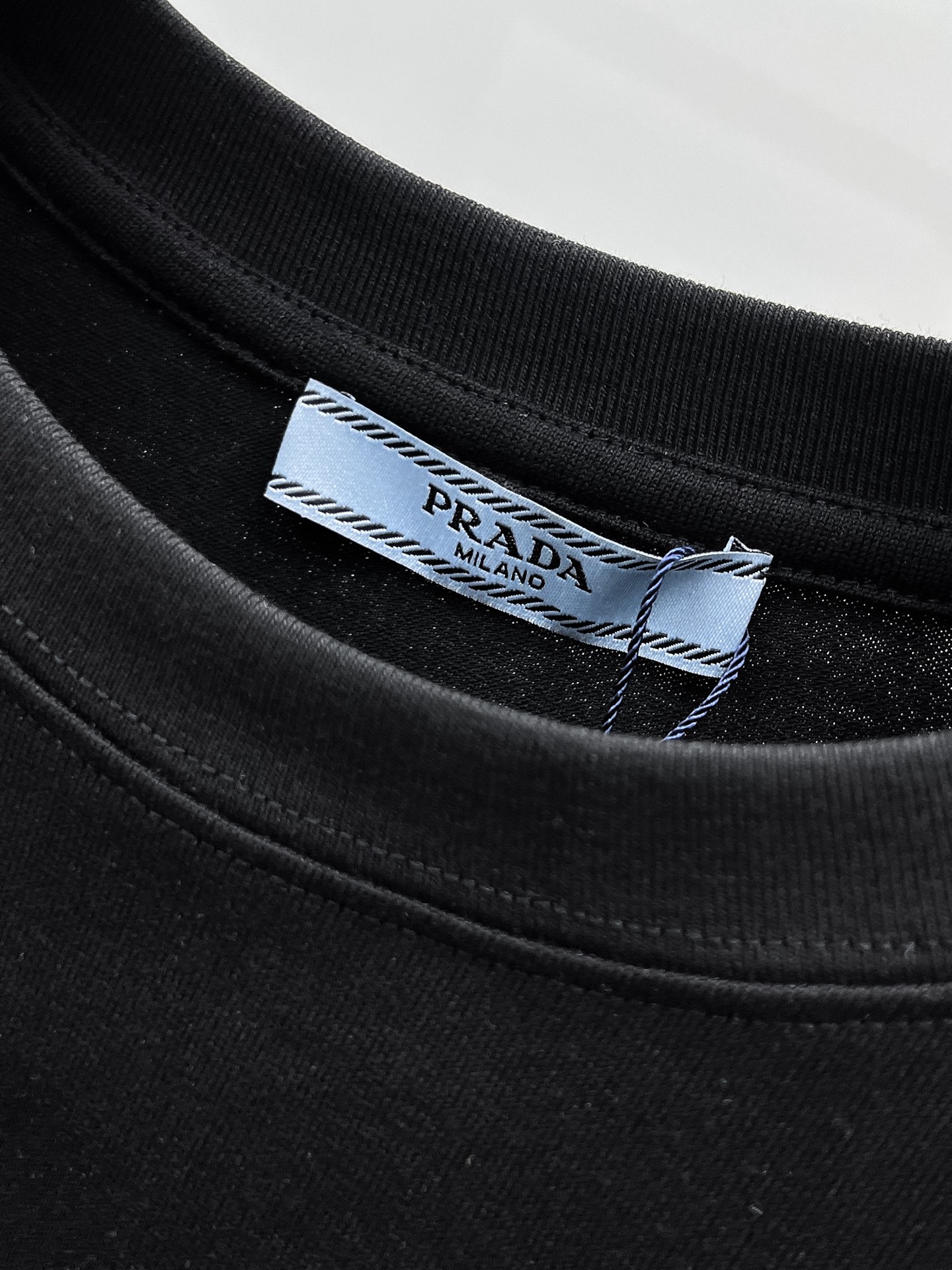 Prada Basic Clothing Cotton Black S-m-l-xl