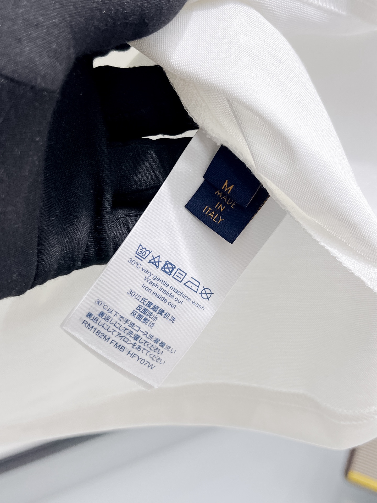 Louis Vuitton Basic Clothing Cotton Black S-m-l-xl