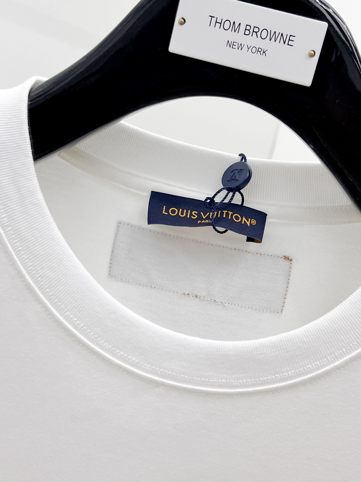 Louis Vuitton Basic Clothing Cotton Black S-m-l-xl