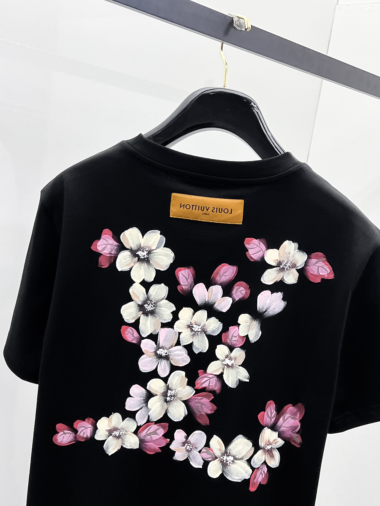 Louis Vuitton Basic Clothing Cotton Black S-m-l-xl