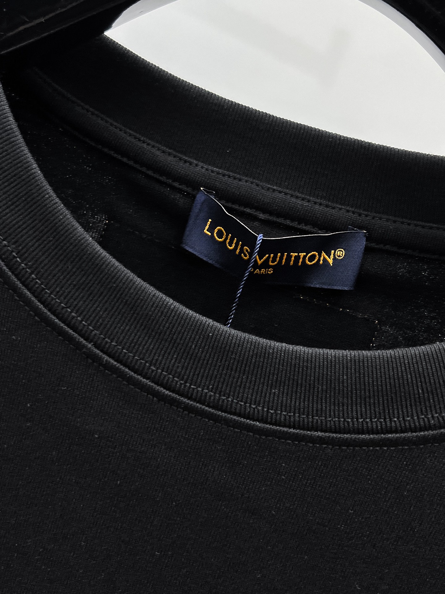 Louis Vuitton Basic Clothing Cotton Black S-m-l-xl