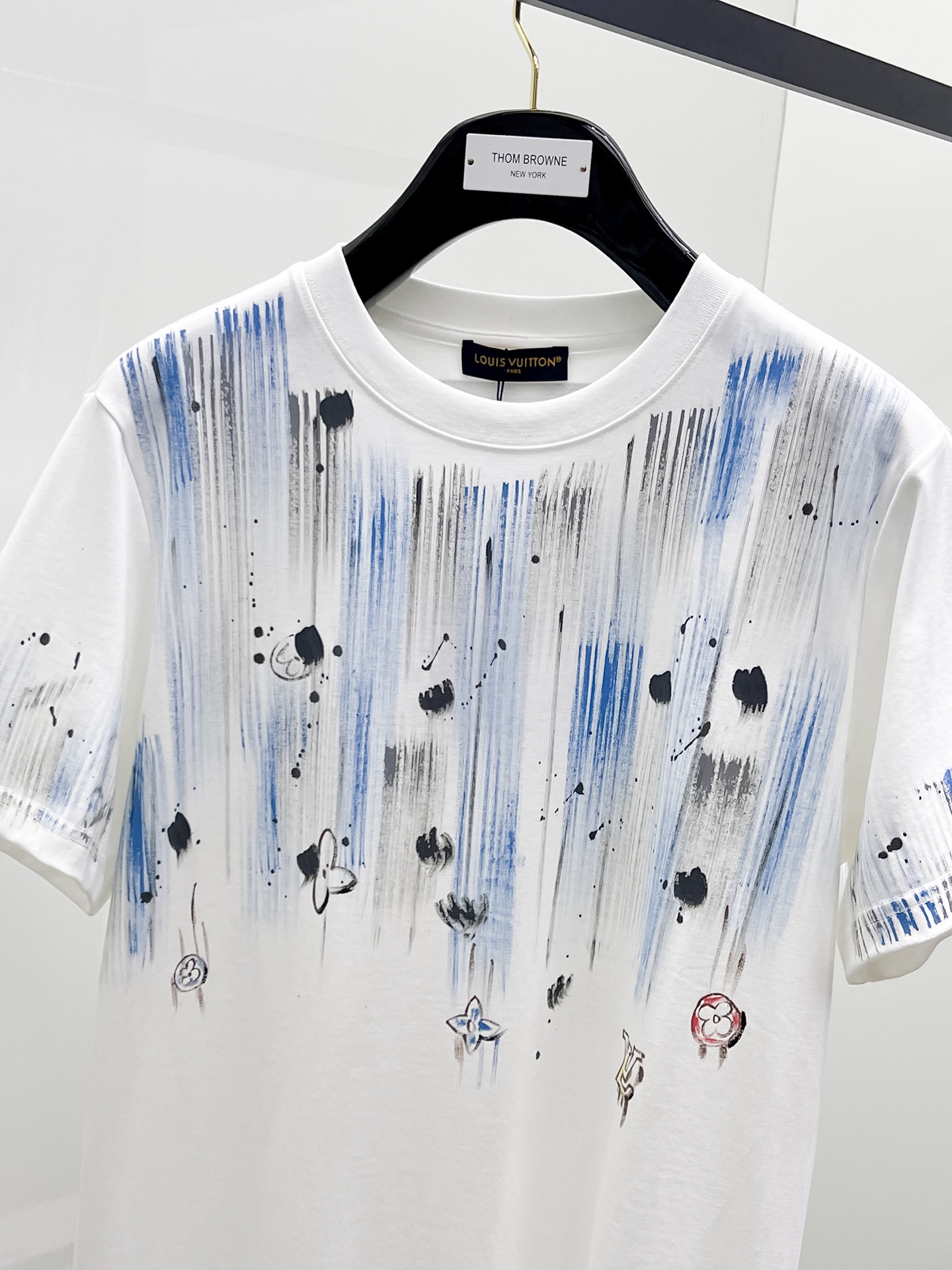 Louis Vuitton Basic Clothing Cotton Black S-m-l-xl