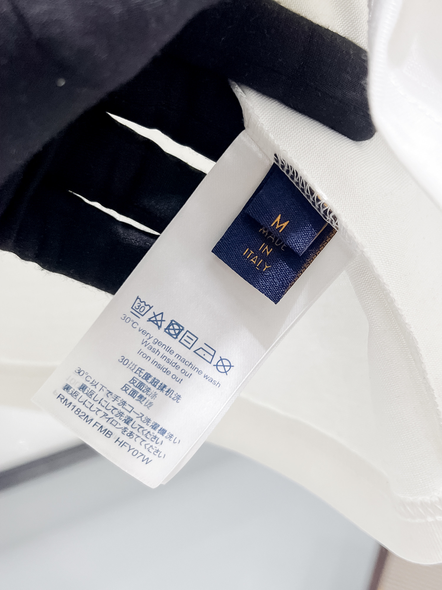 Louis Vuitton Basic Clothing Cotton Black S-m-l-xl