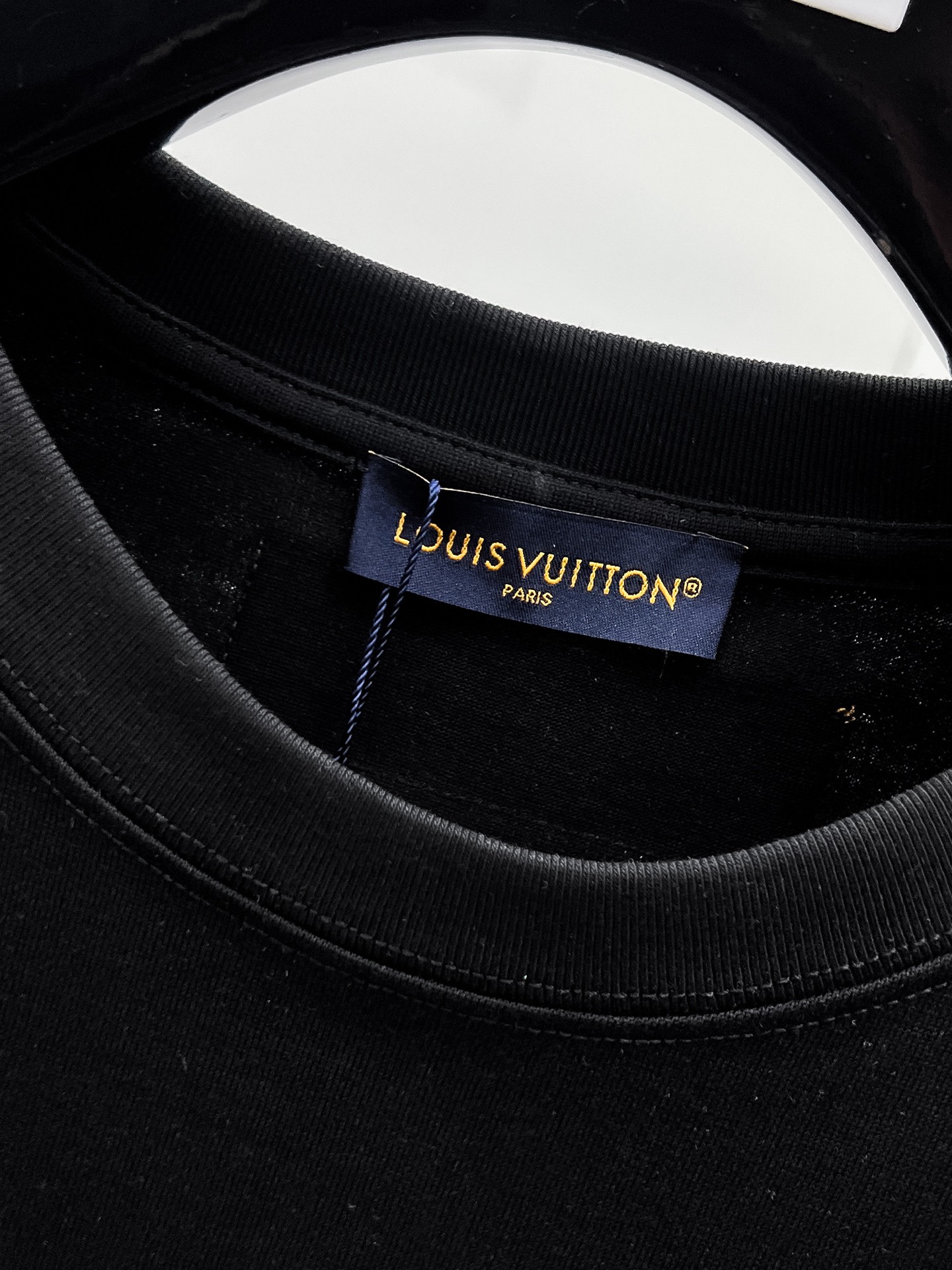 Louis Vuitton Basic Clothing Cotton Black S-m-l-xl