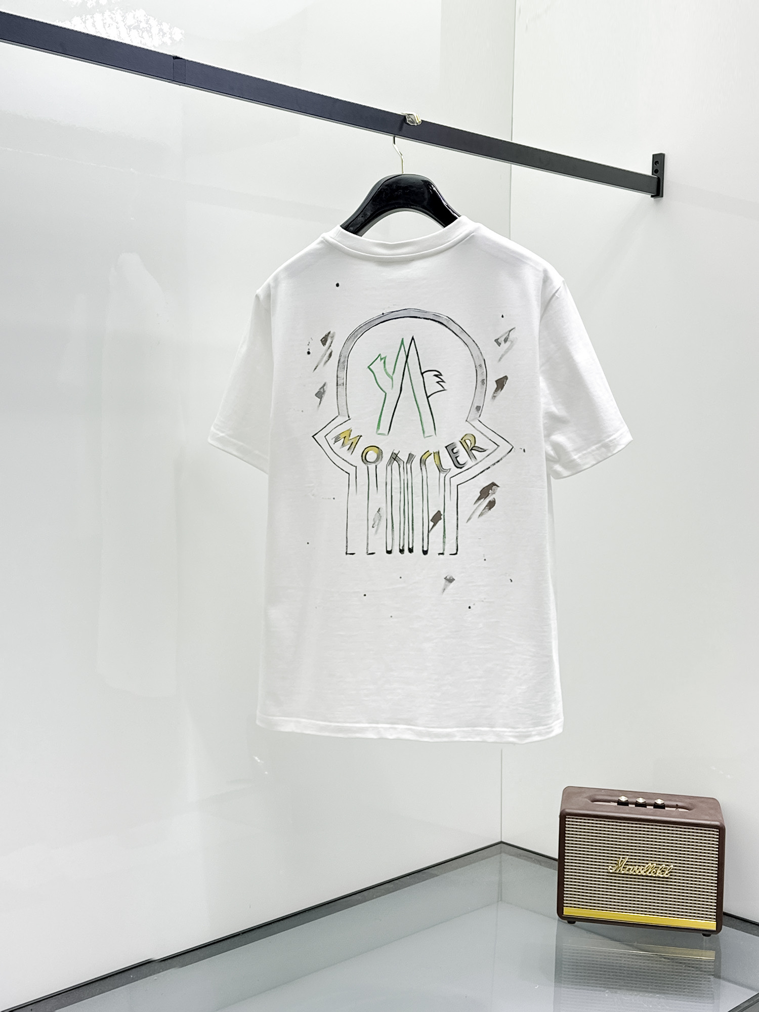 Moncler Basic Clothing Cotton Black S-m-l-xl